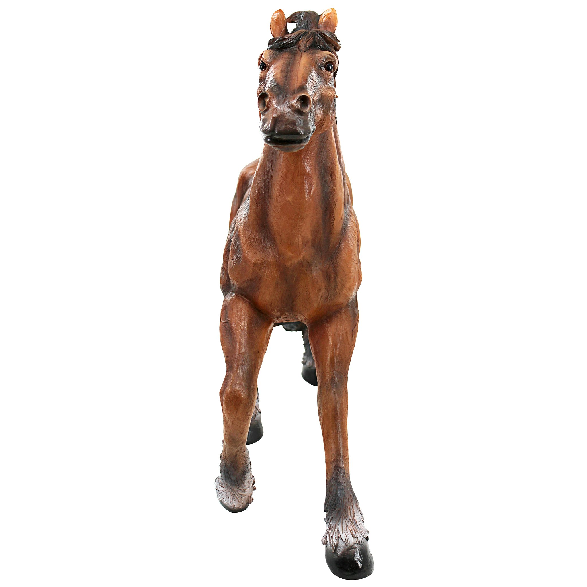 Toscano - Unbridled Running Wild Mustang Horse Statue