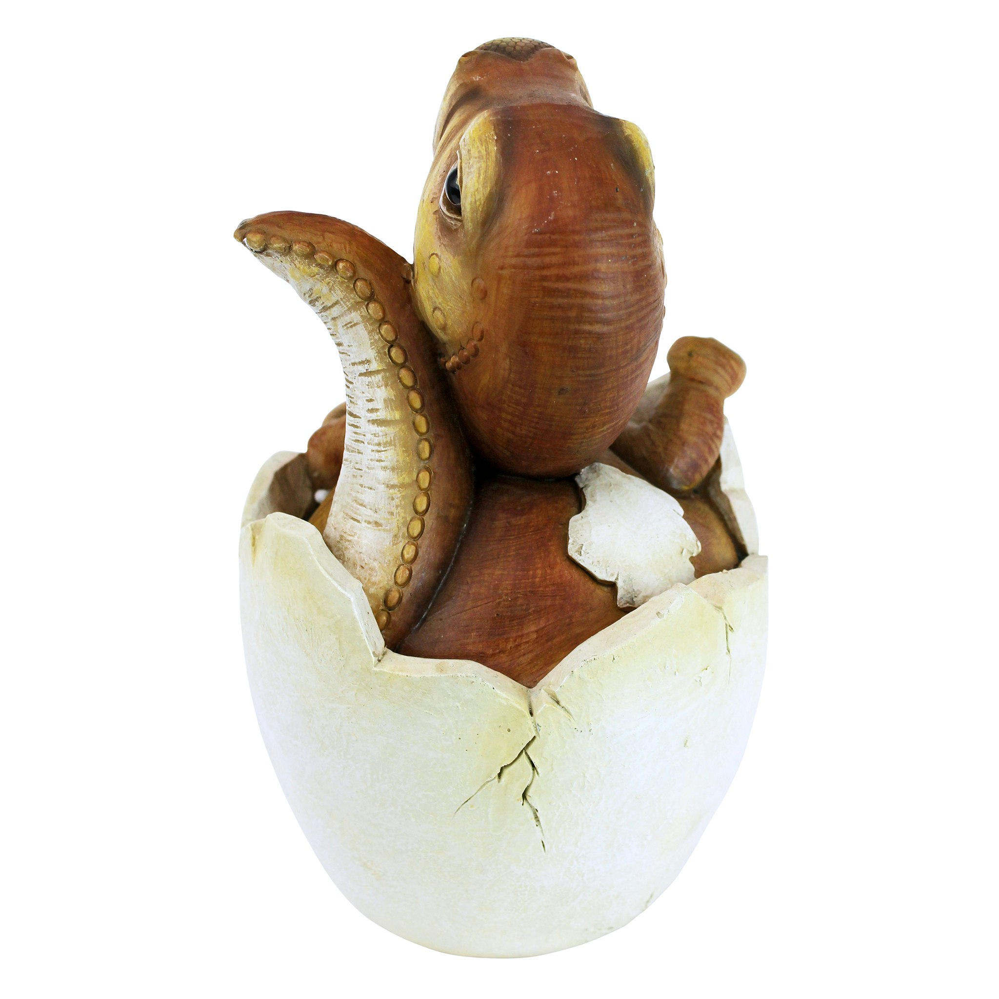 Toscano - Baby Raptor Dinosaur Egg Hatchling Statue