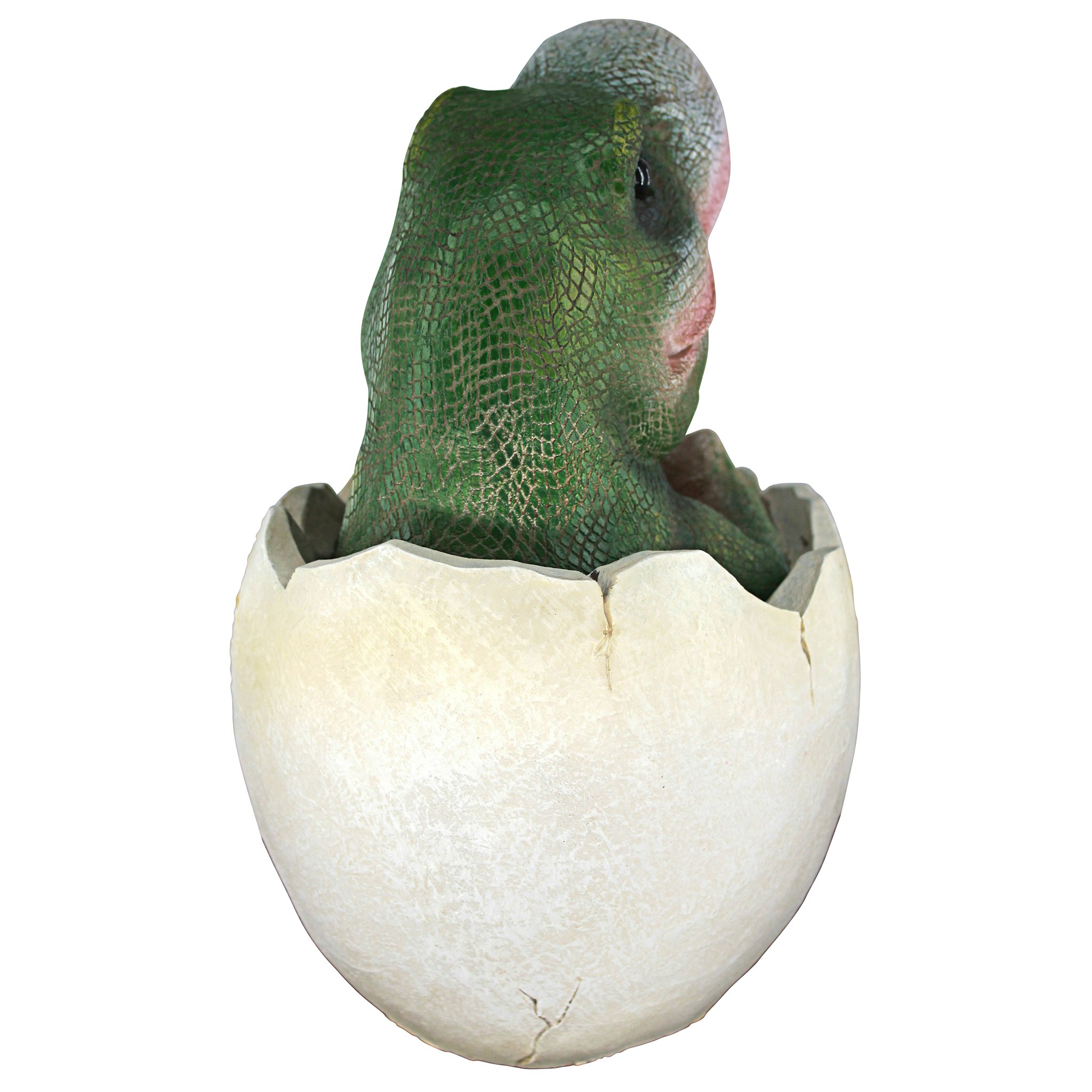 Toscano - Baby Tyrannosaurus Rex Dinosaur Egg Hatchling Statue