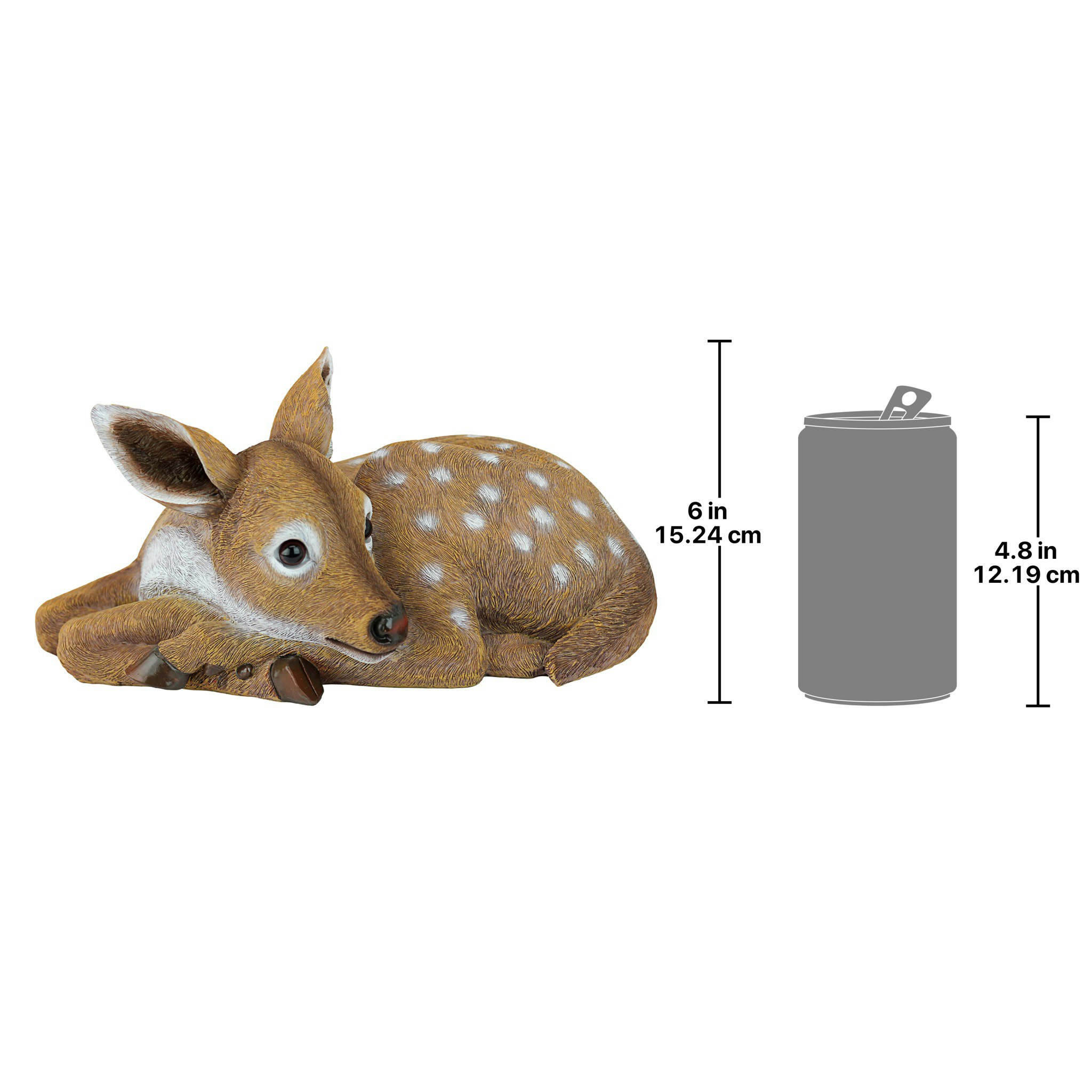 Toscano - Hershelthe Forest Fawn Baby Deer Statue