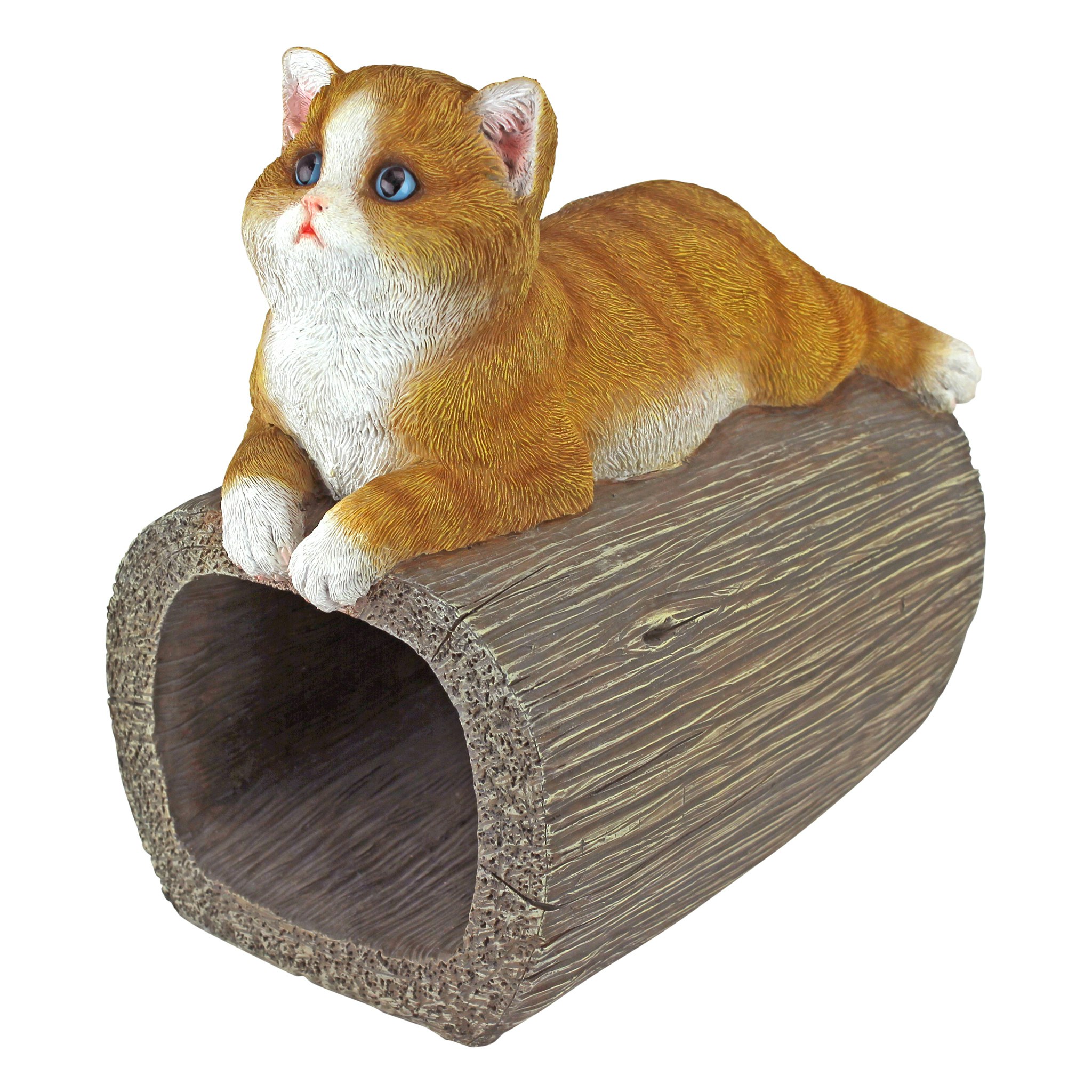 Toscano - Kitty Cat Gutter Guardian Downspout Statue