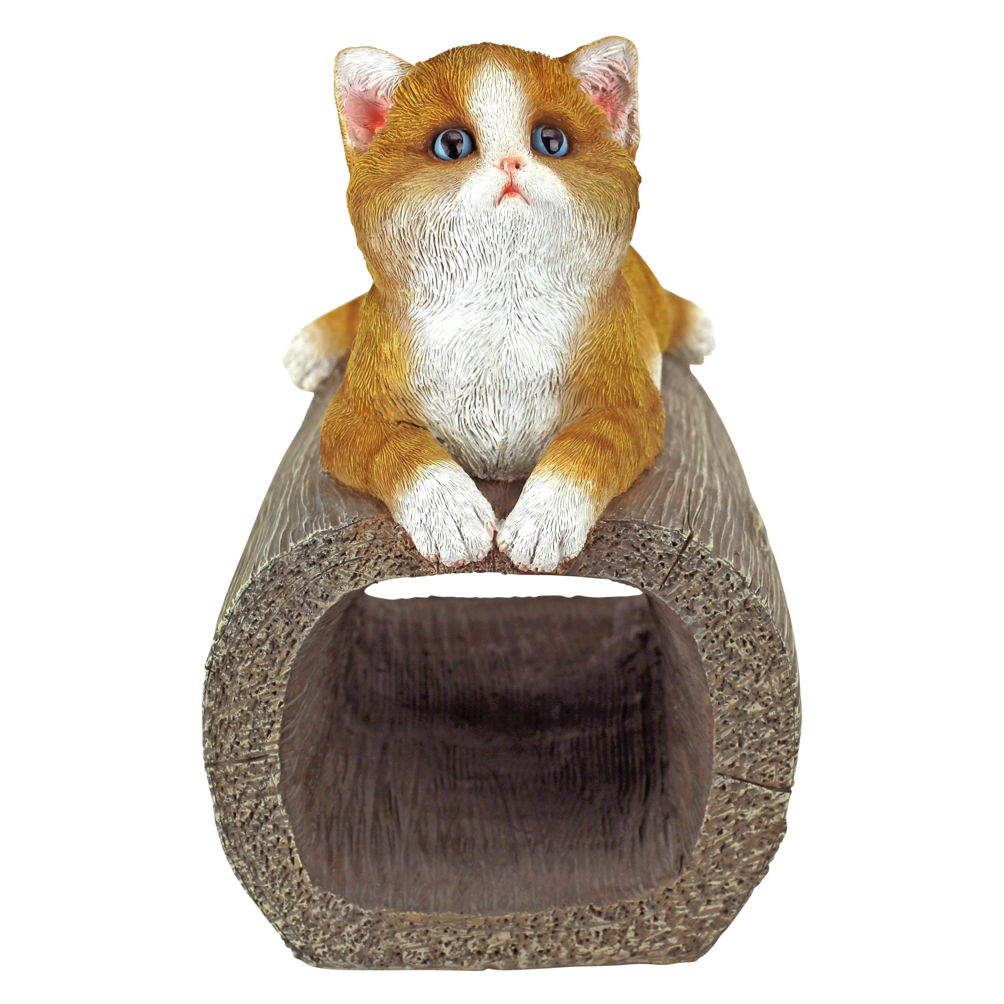 Toscano - Kitty Cat Gutter Guardian Downspout Statue
