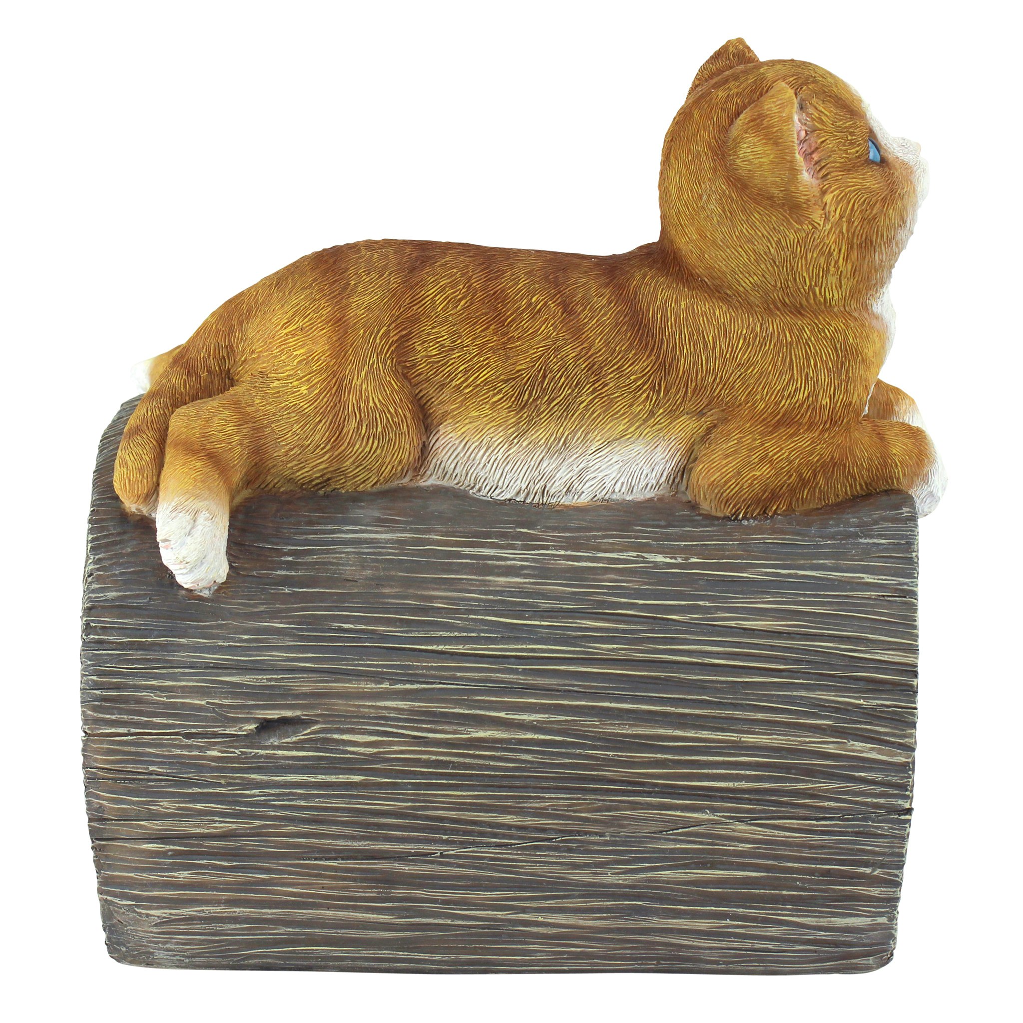 Toscano - Kitty Cat Gutter Guardian Downspout Statue