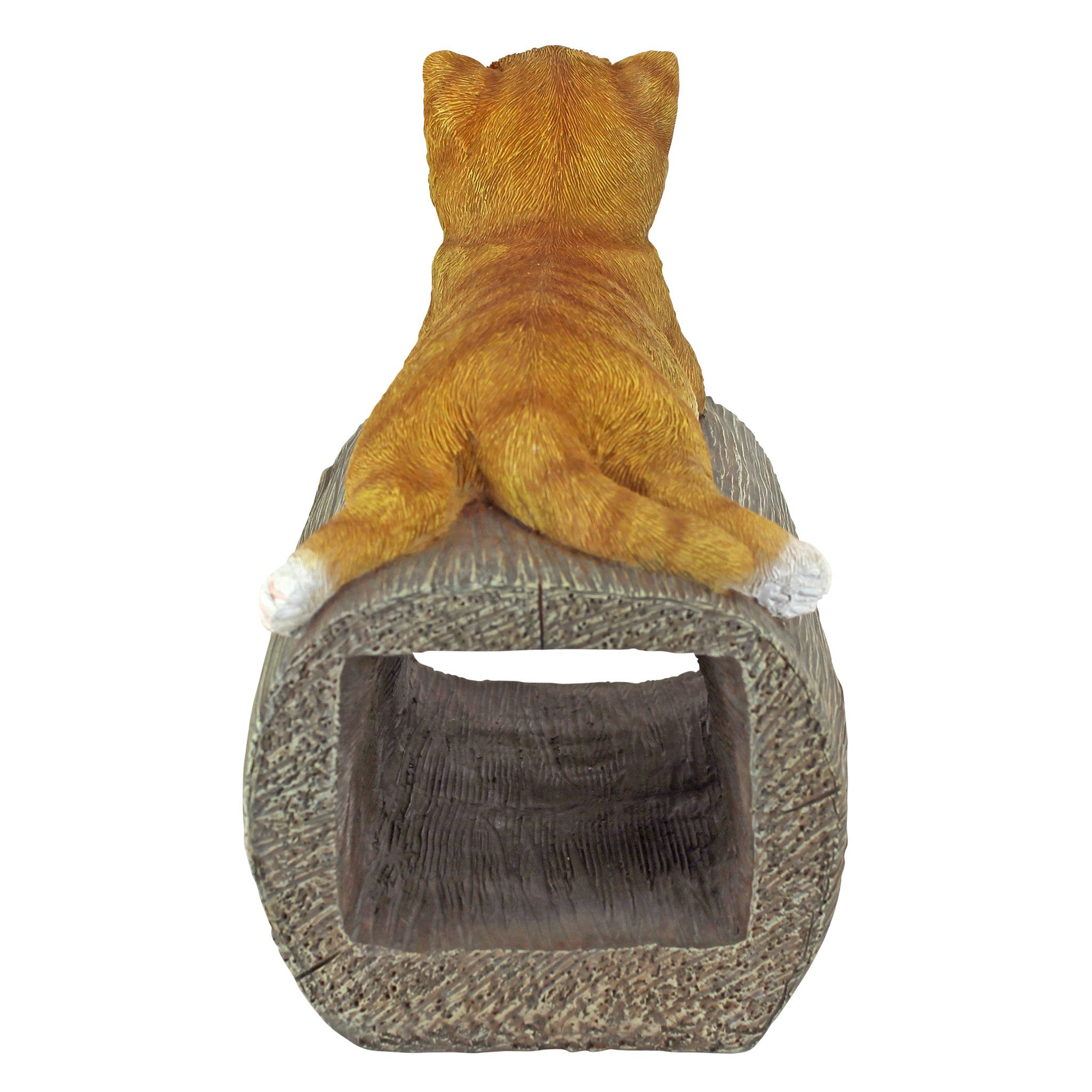 Toscano - Kitty Cat Gutter Guardian Downspout Statue