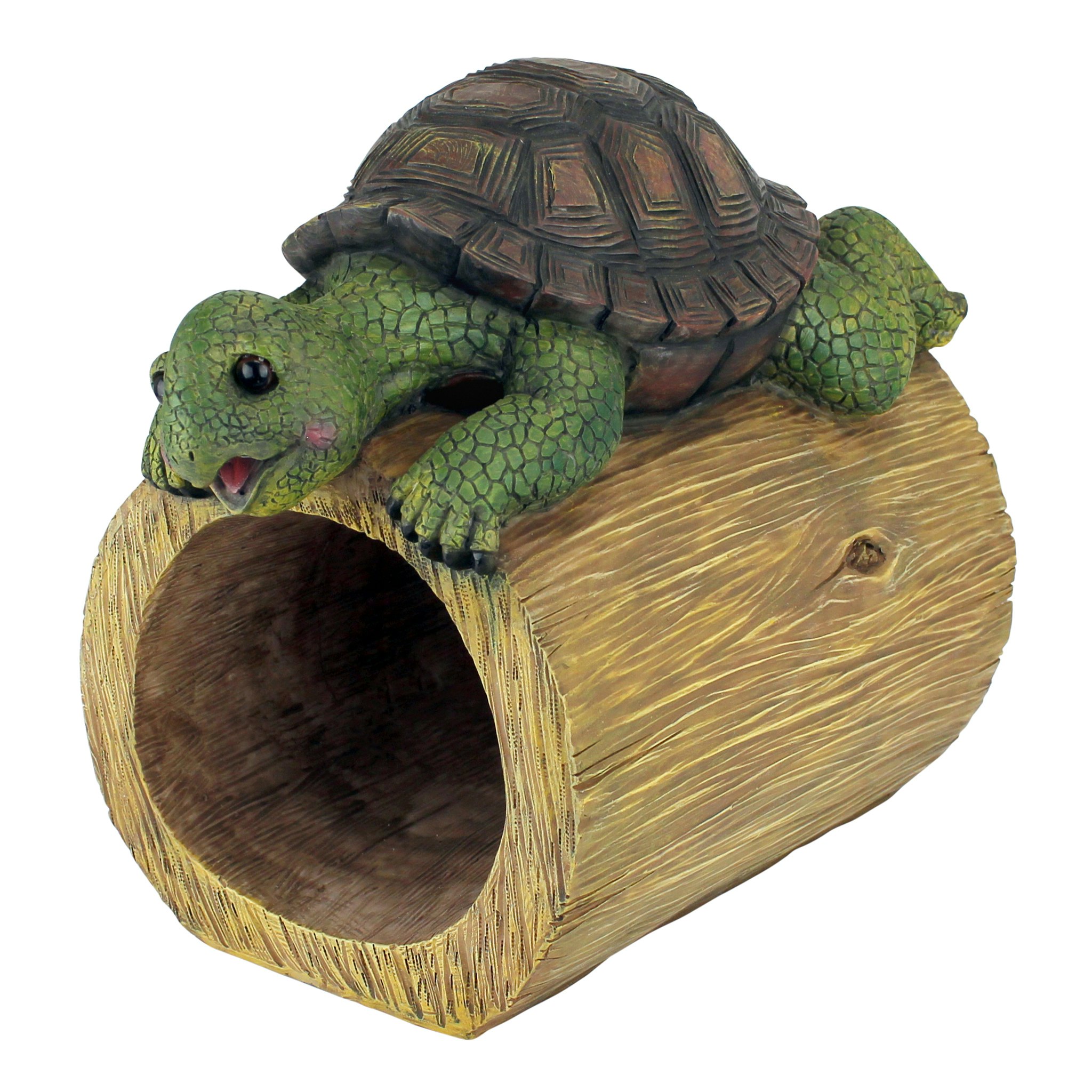 Toscano - Drips the Turtle Gutter Guardian Downspout Statue