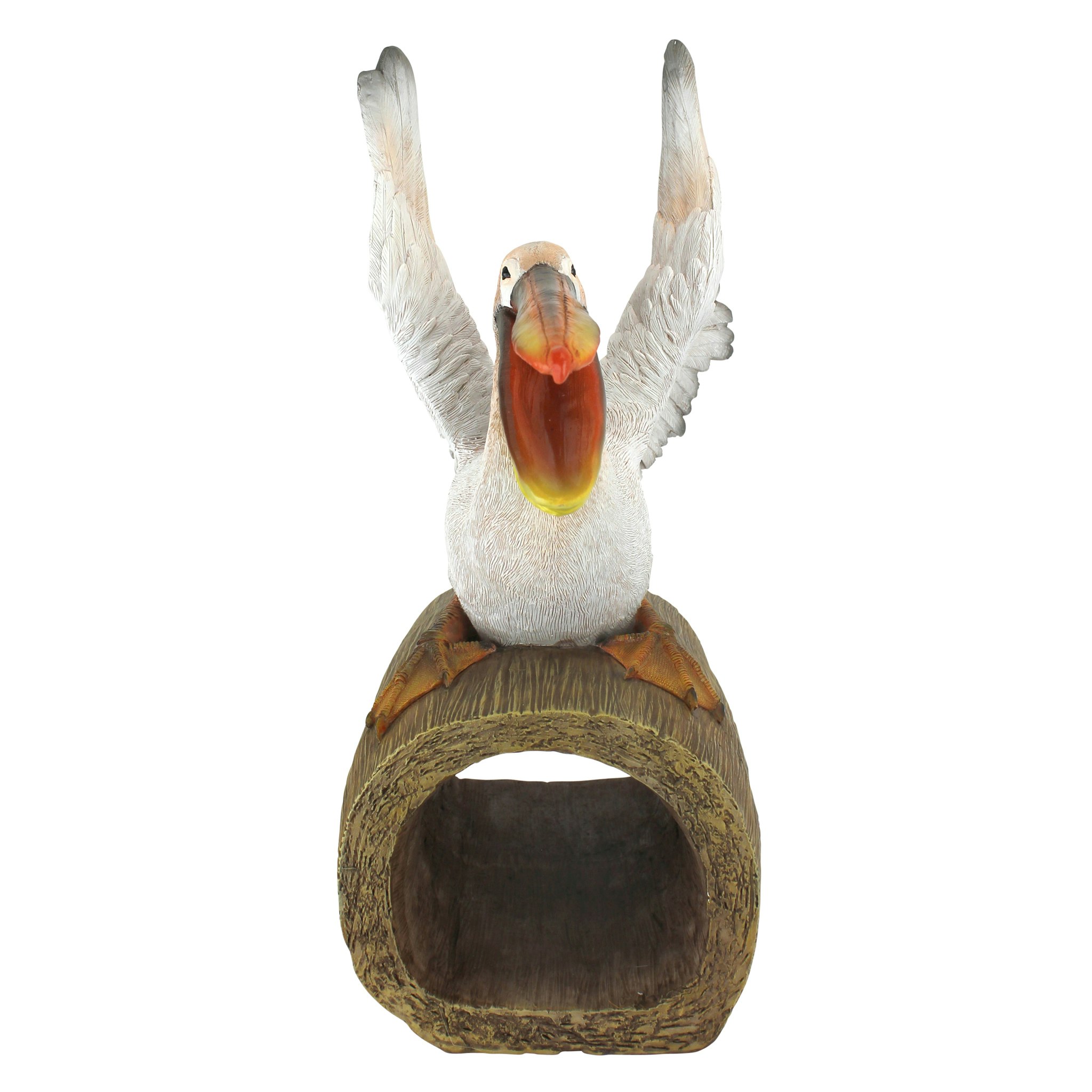 Toscano - Splash the Pelican Gutter Guardian Downspout Statue