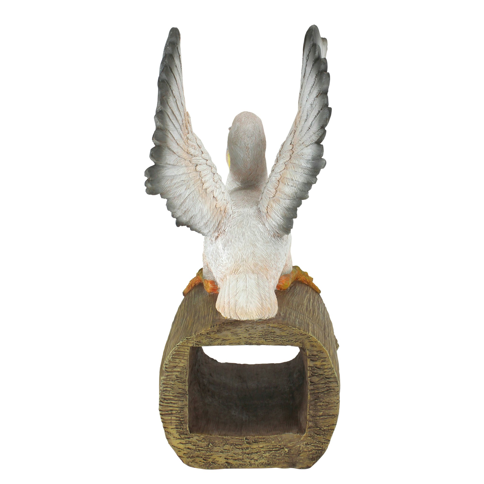 Toscano - Splash the Pelican Gutter Guardian Downspout Statue