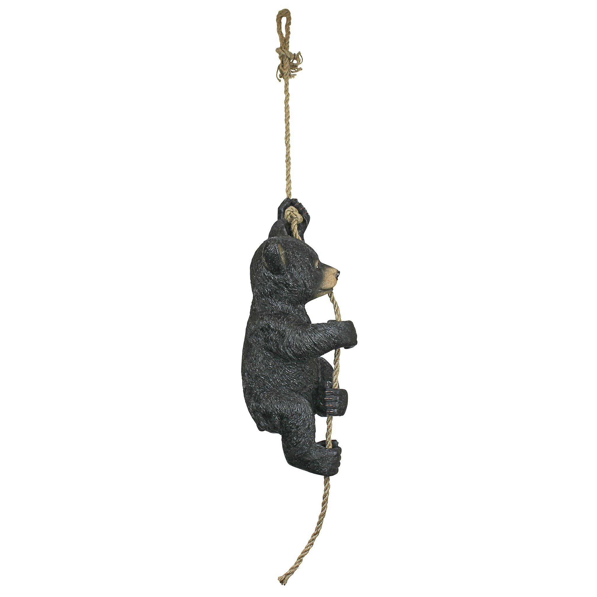 Toscano - Swinging Bocephus Bear Cub Hanging Statue
