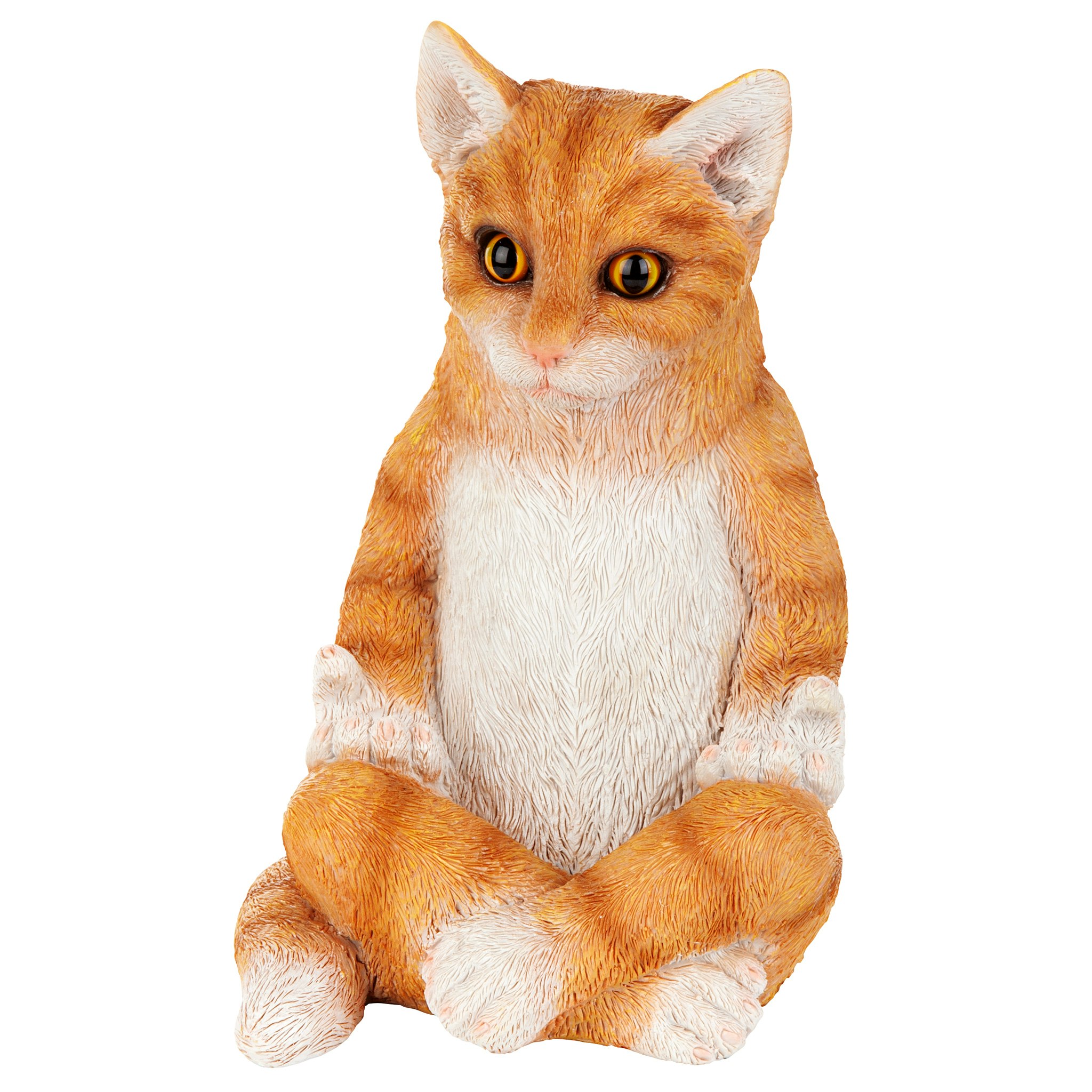 Toscano - Zen Kitty Meditating Cat Statue