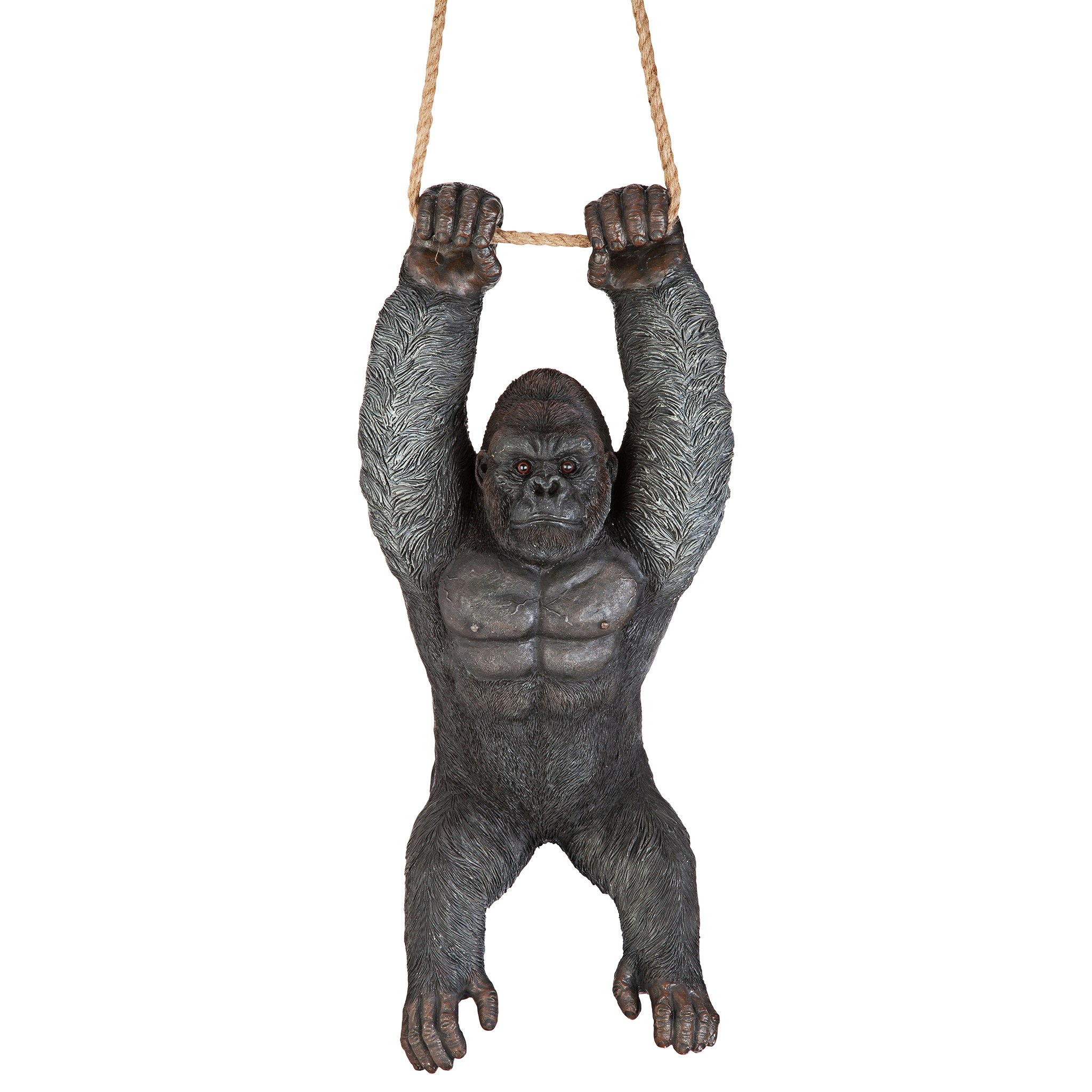 Toscano - Swinging Great Ape Jungle Monster Hanging Gorilla Sculpture