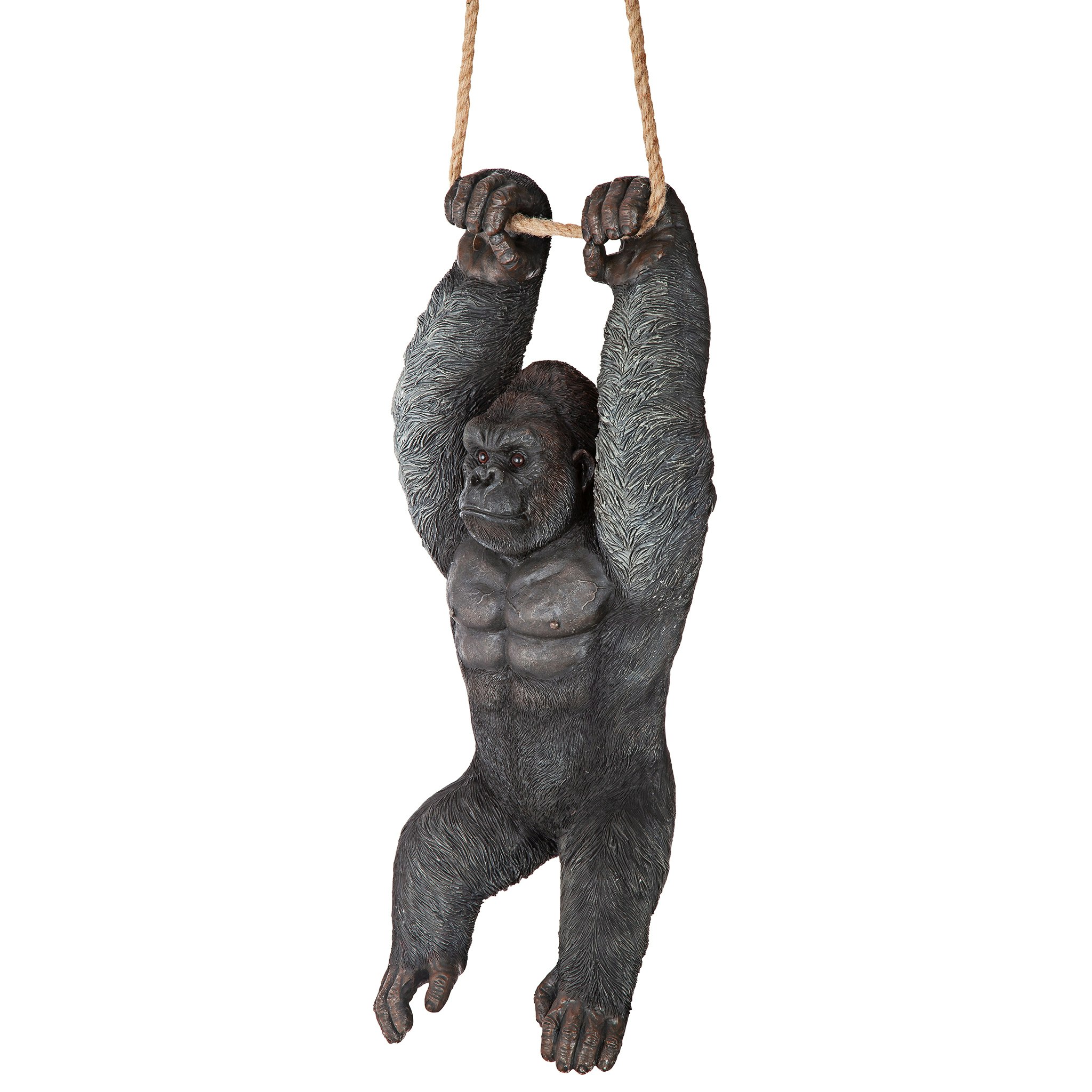 Toscano - Swinging Great Ape Jungle Monster Hanging Gorilla Sculpture