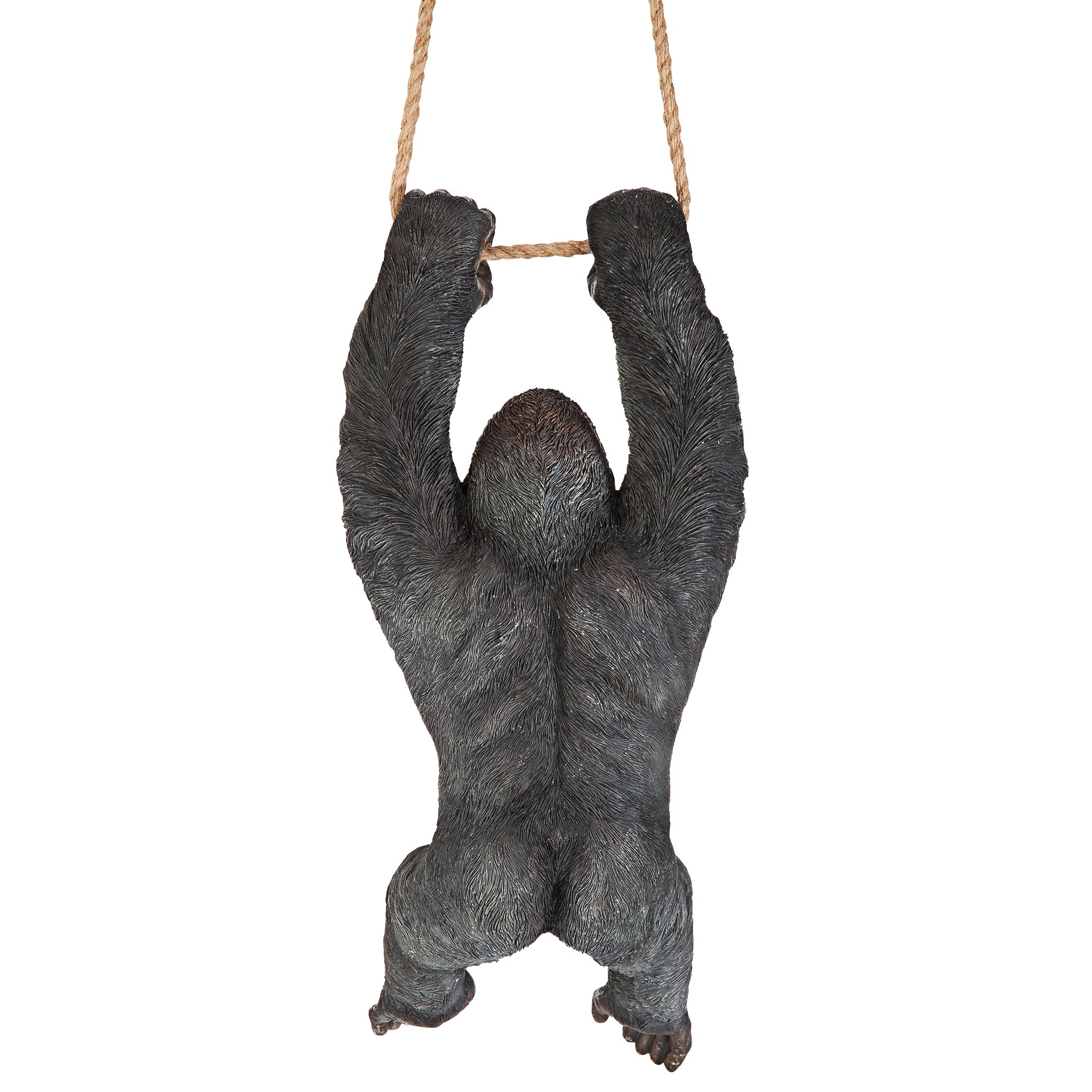 Toscano - Swinging Great Ape Jungle Monster Hanging Gorilla Sculpture