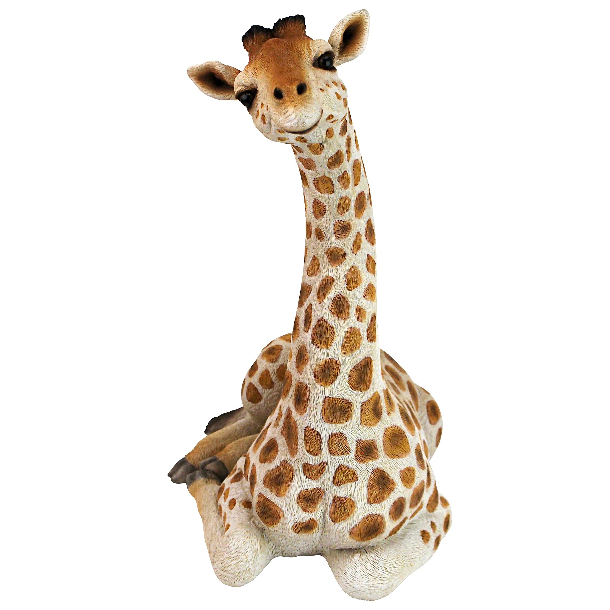 Toscano Zari the Resting Giraffe Statue - Medium