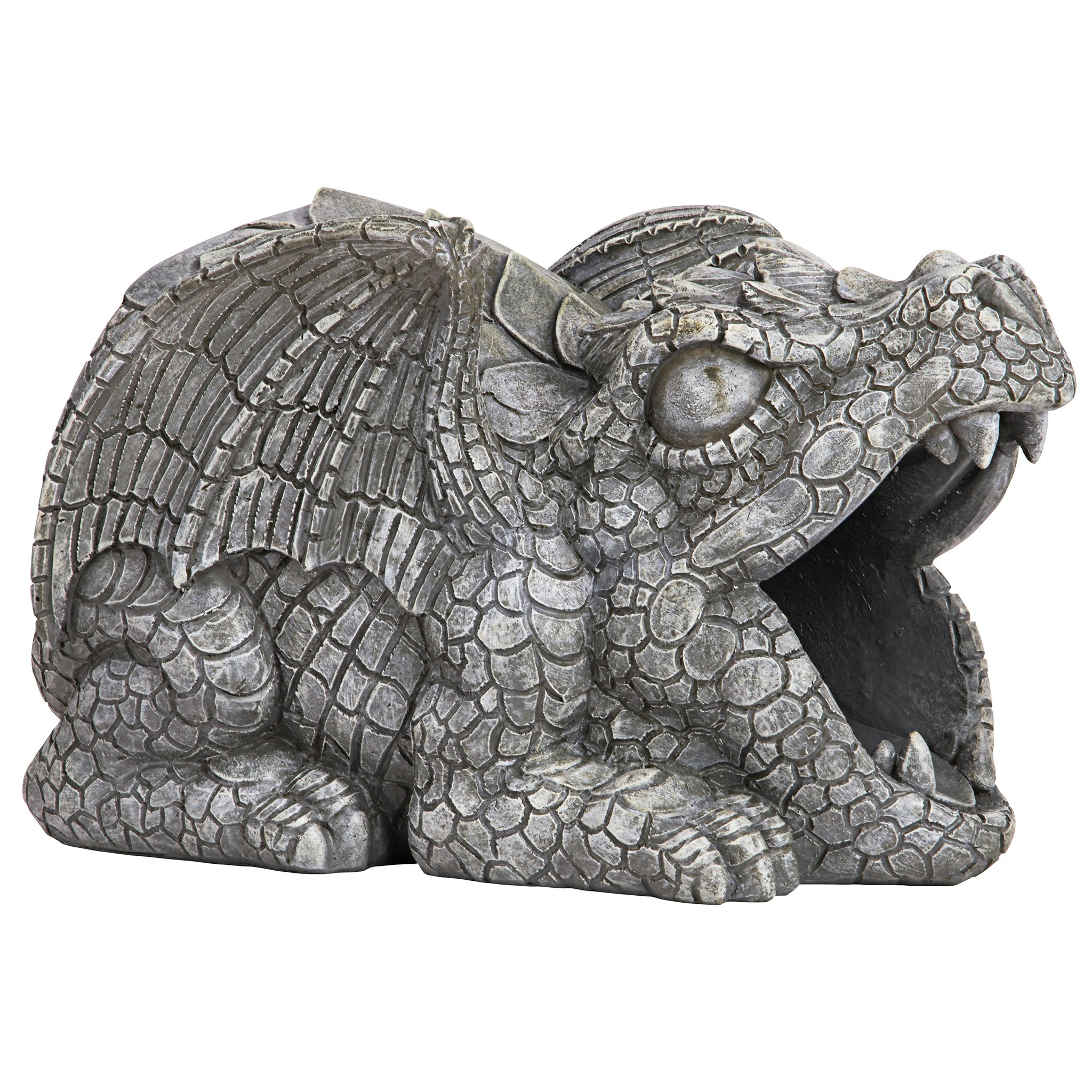 Toscano - Darian the Dragon Gutter Guardian Downspout Statue