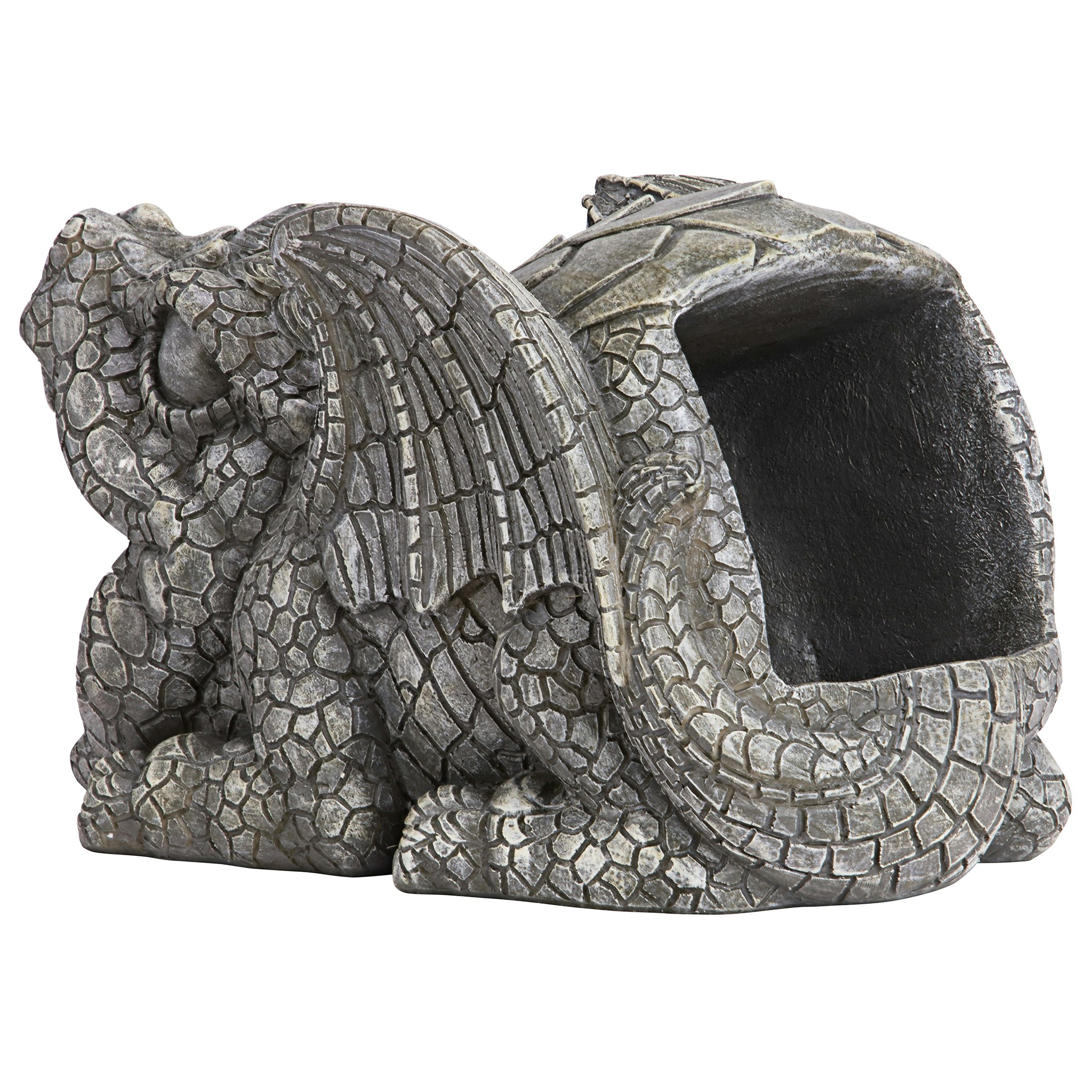 Toscano - Darian the Dragon Gutter Guardian Downspout Statue