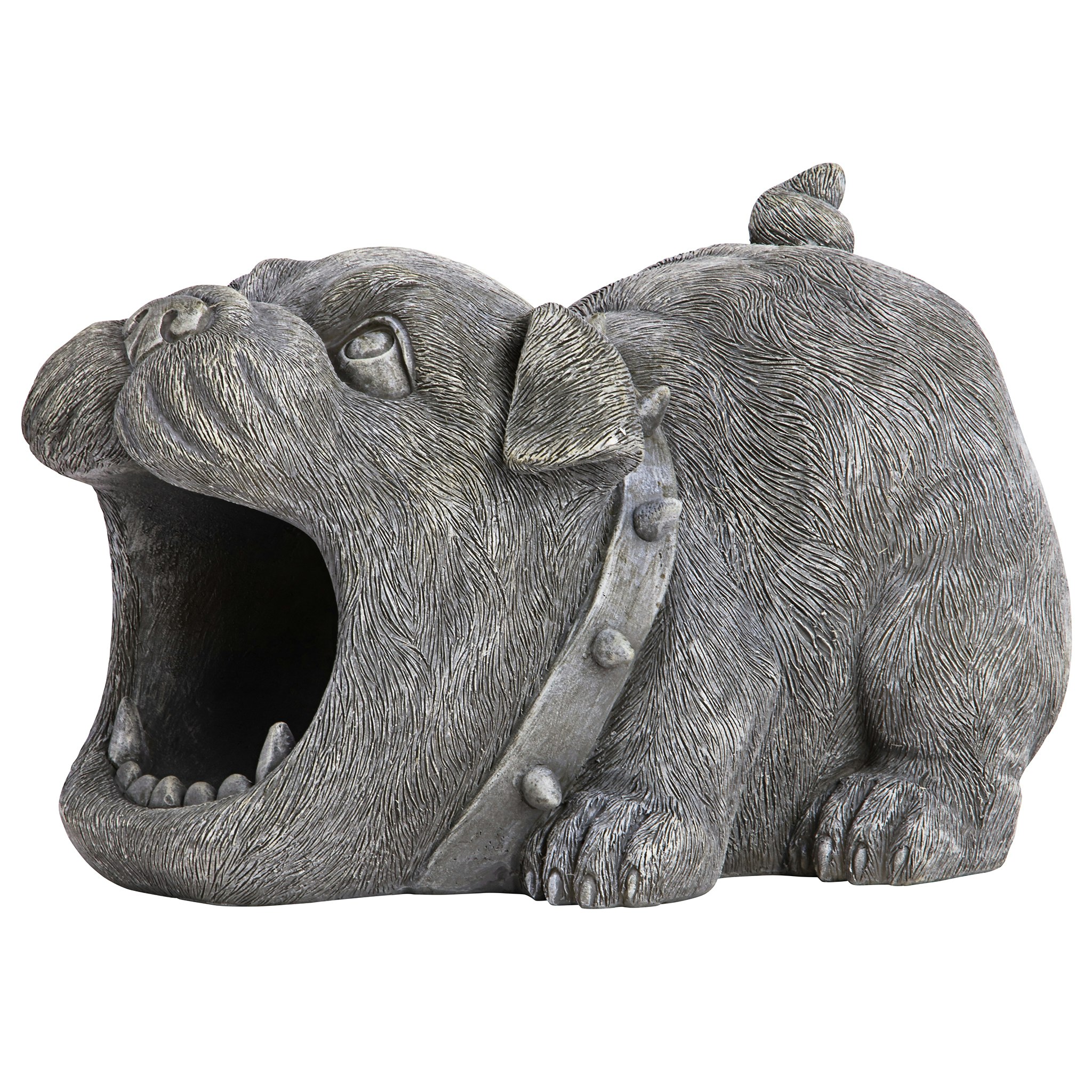 Toscano - Butch the Bulldog Gutter Guardian Downspout Statue