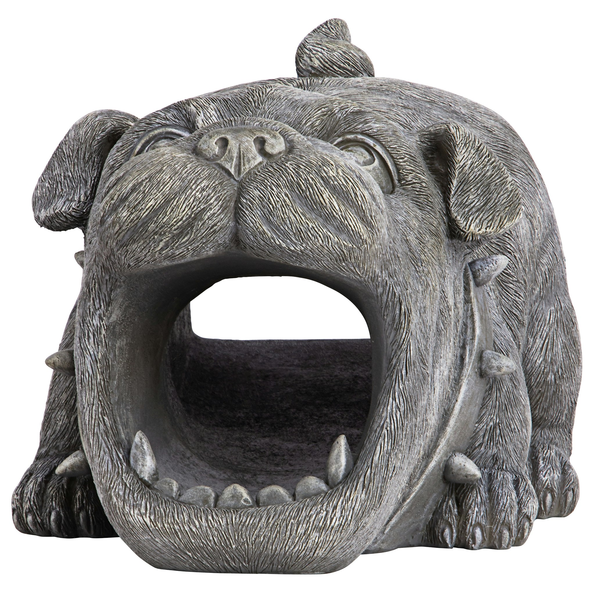 Toscano - Butch the Bulldog Gutter Guardian Downspout Statue