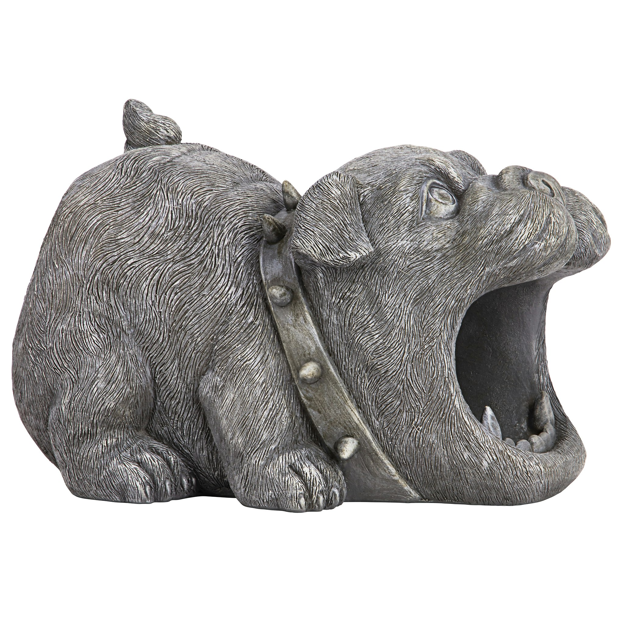 Toscano - Butch the Bulldog Gutter Guardian Downspout Statue