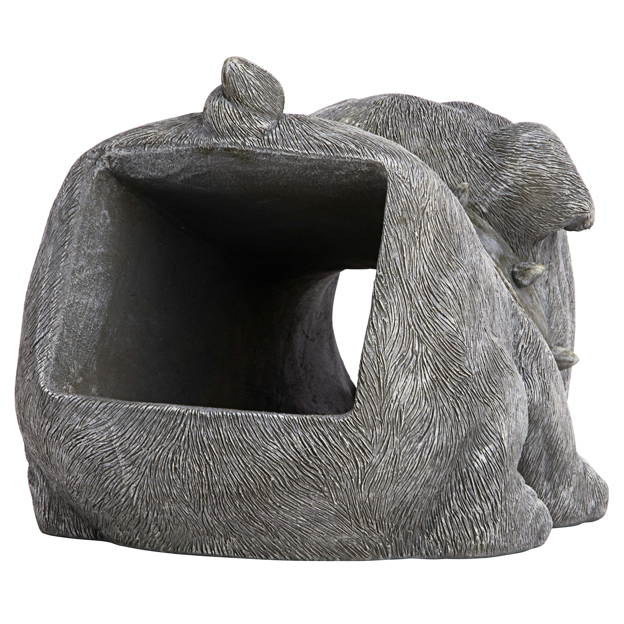 Toscano - Butch the Bulldog Gutter Guardian Downspout Statue