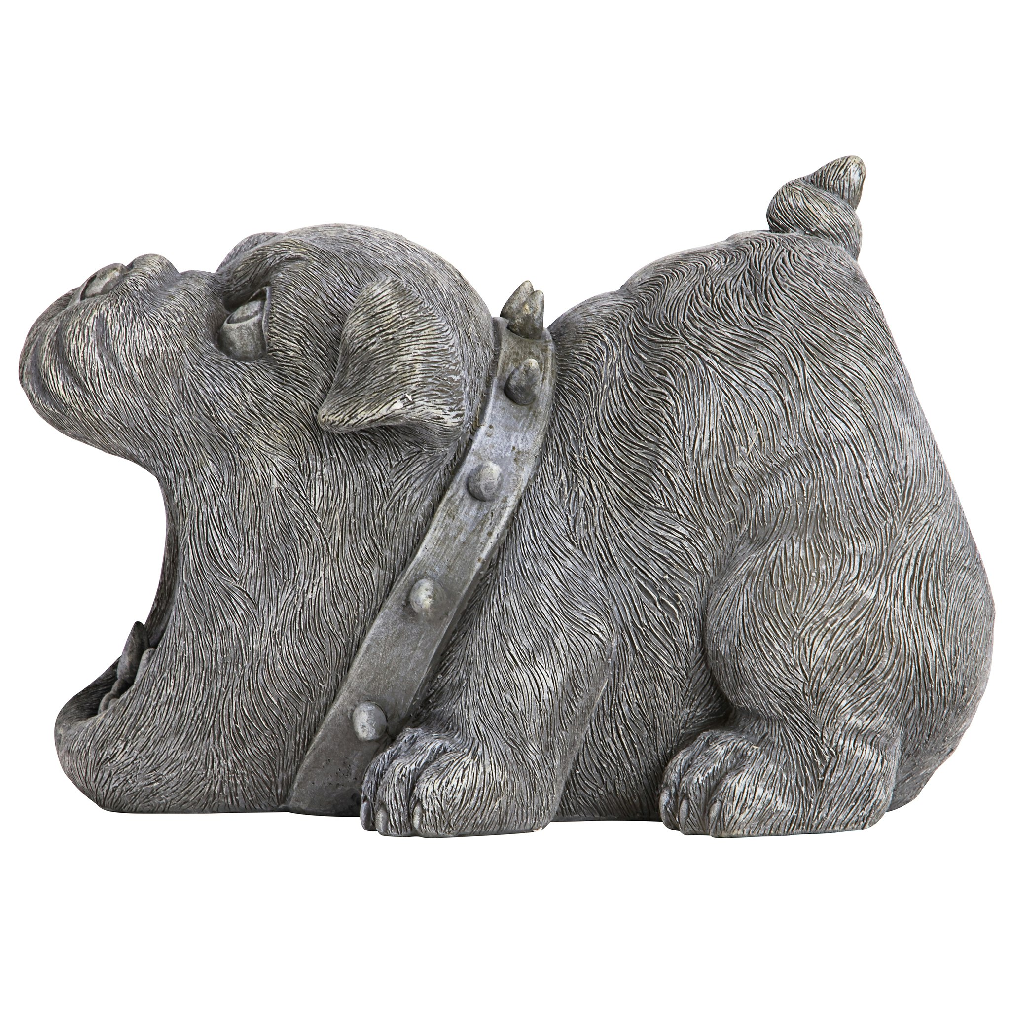 Toscano - Butch the Bulldog Gutter Guardian Downspout Statue