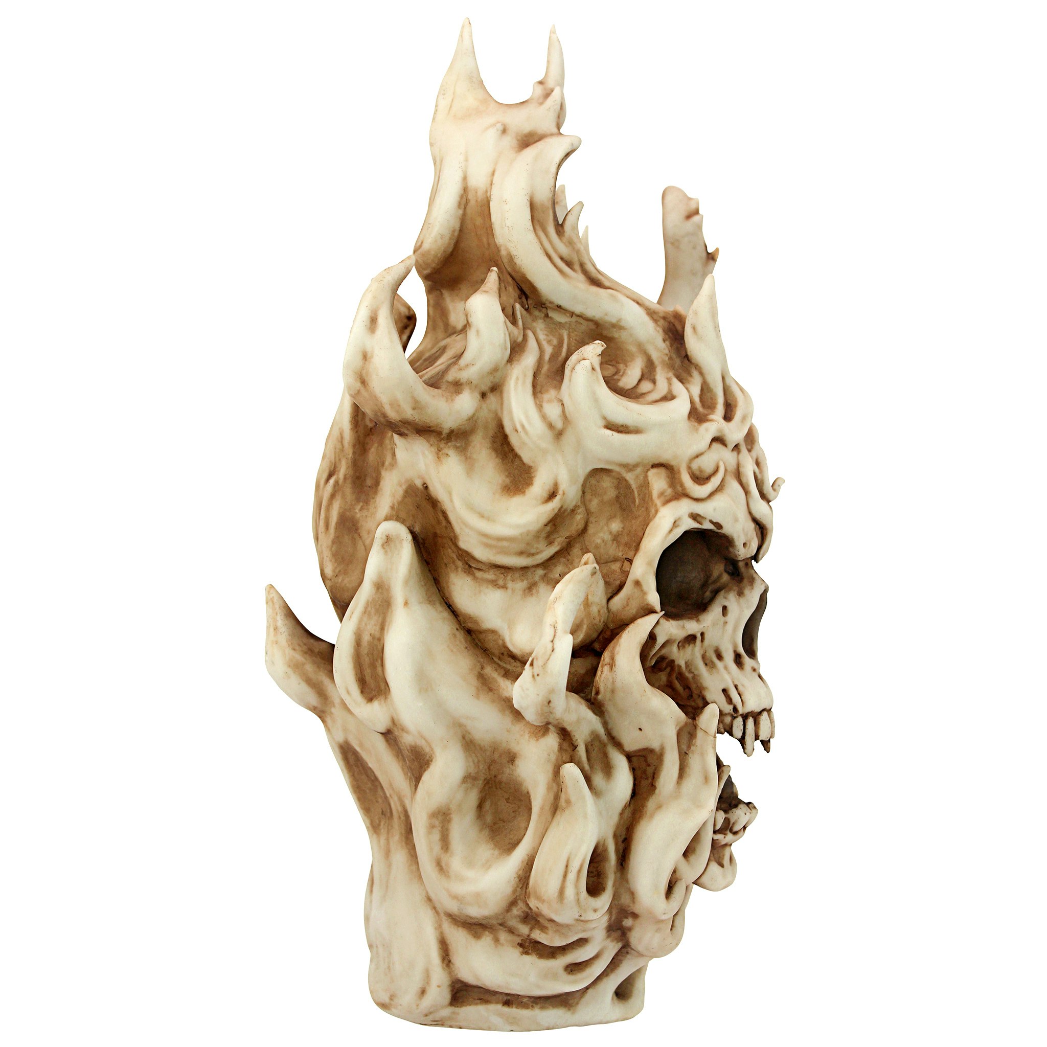 Toscano - Hell Flames Gothic Vampire Skull Statue