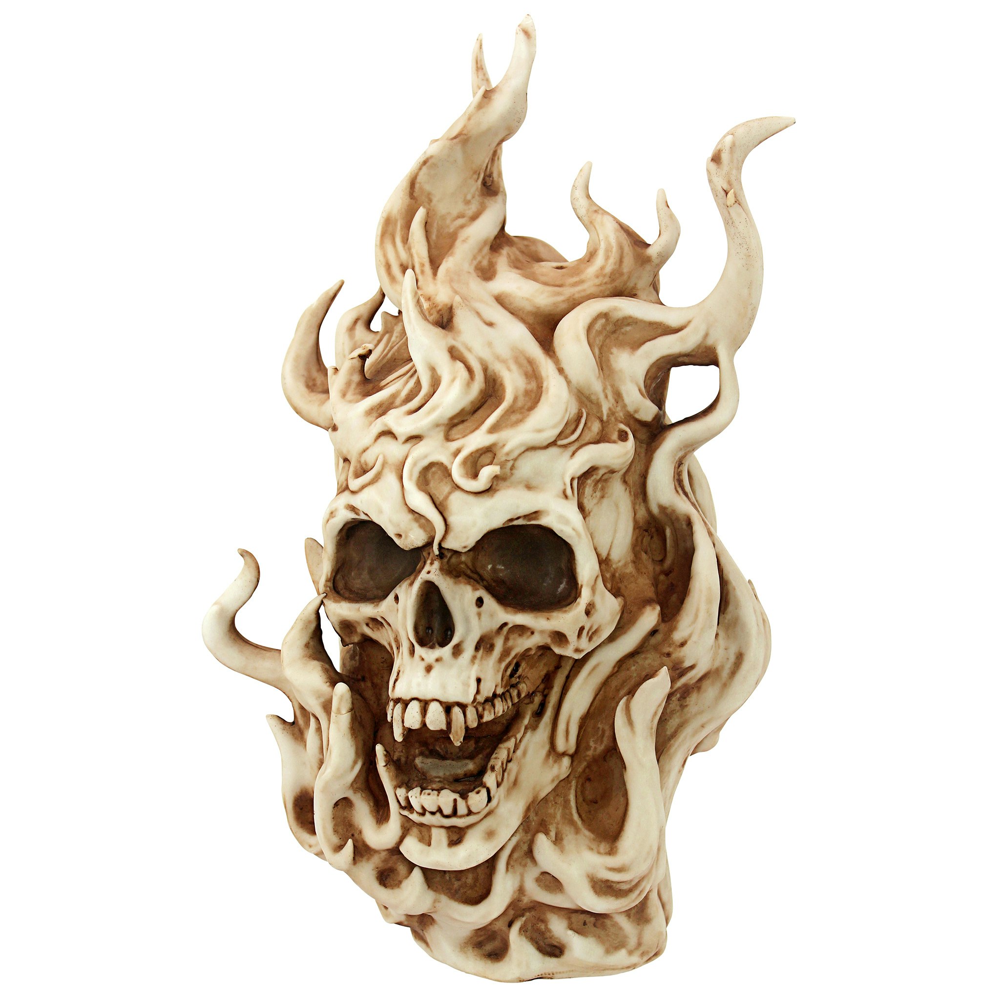 Toscano - Hell Flames Gothic Vampire Skull Statue