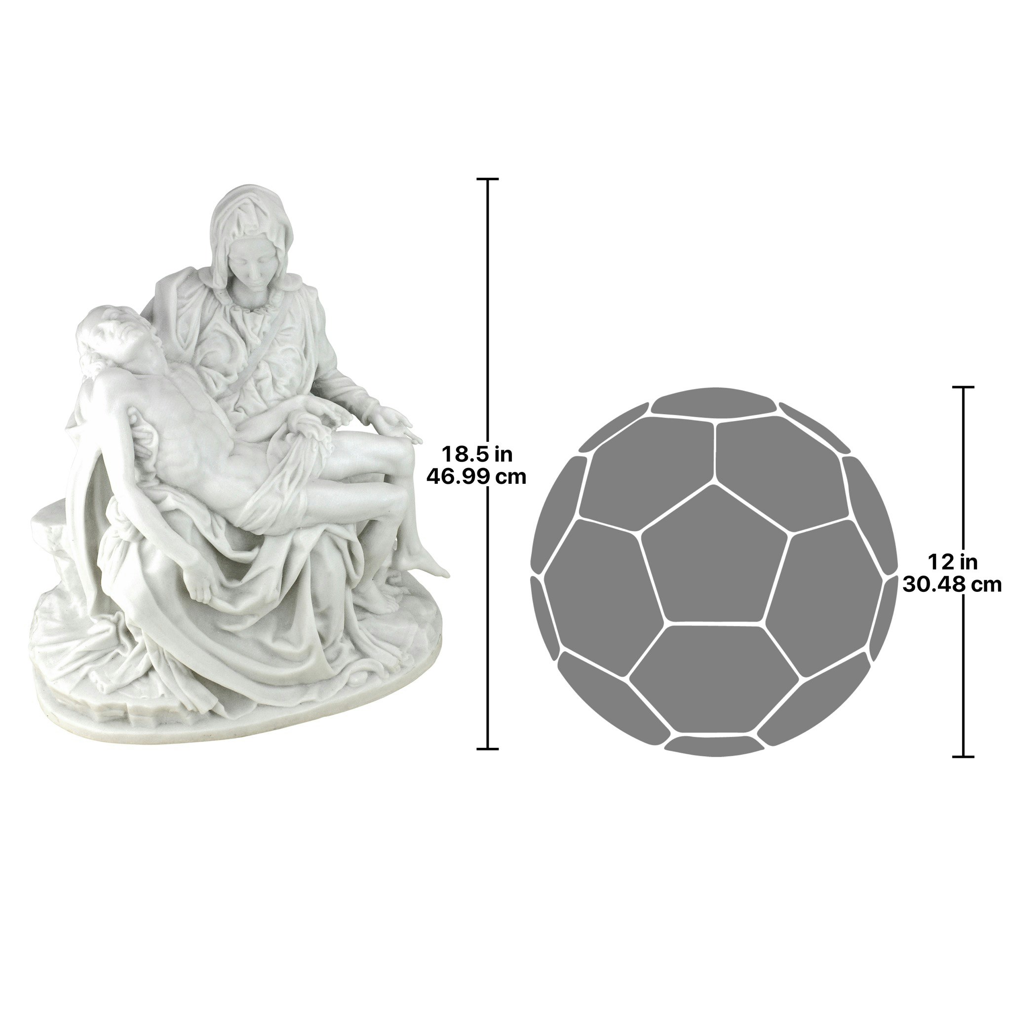 Toscano Pieta Grande Statue