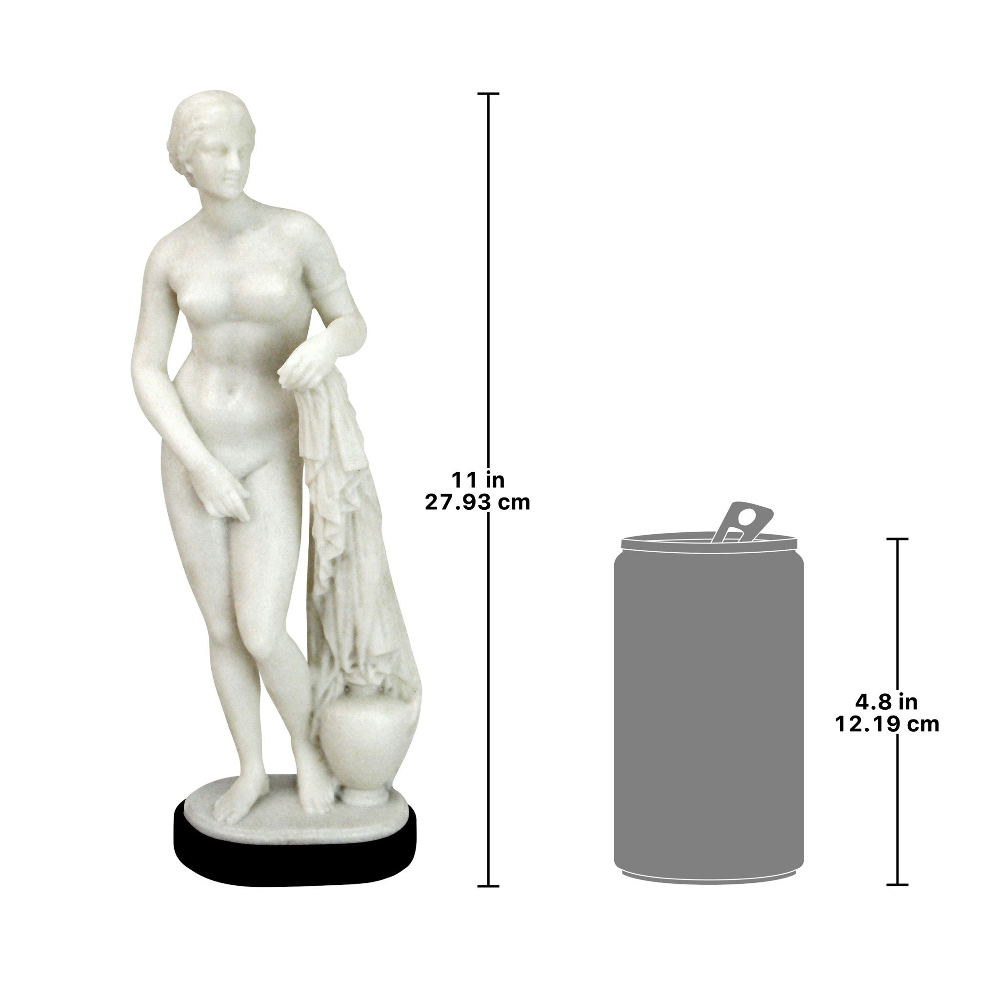 Toscano - Aphrodite of Knidos Bonded Marble Resin Statue