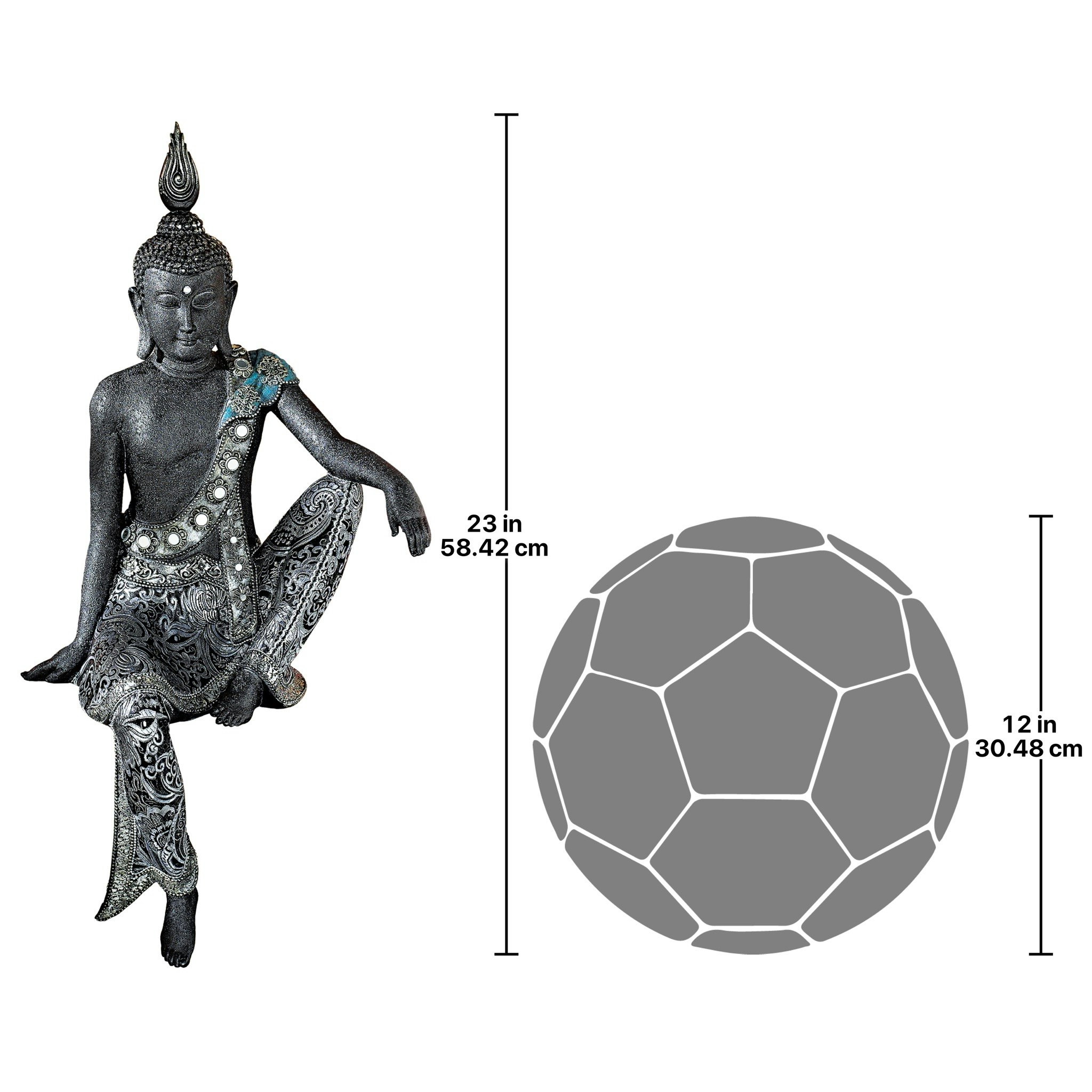 Toscano - Bodhisattva Discovering Nirvana Asian Statue