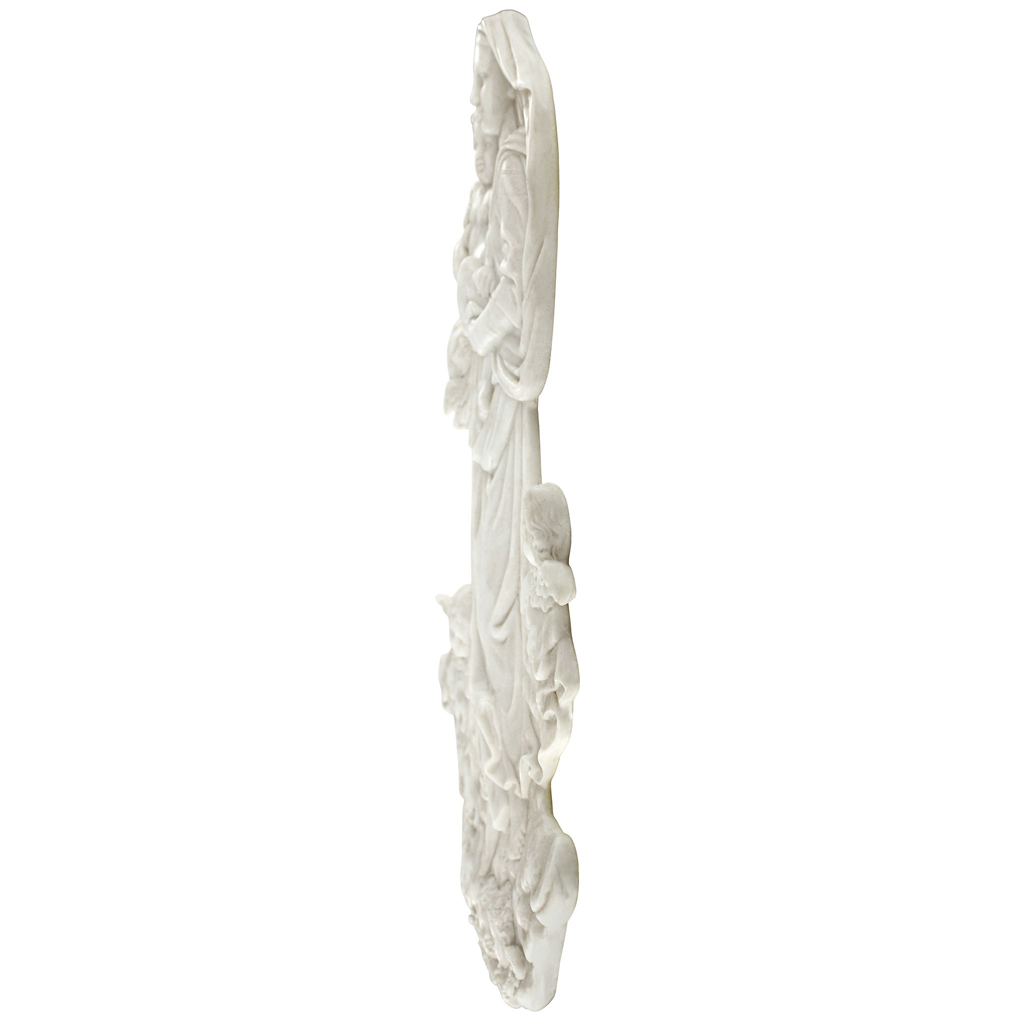 Toscano - Raphael Sistine Madonna Marble Resin Wall Sculpture