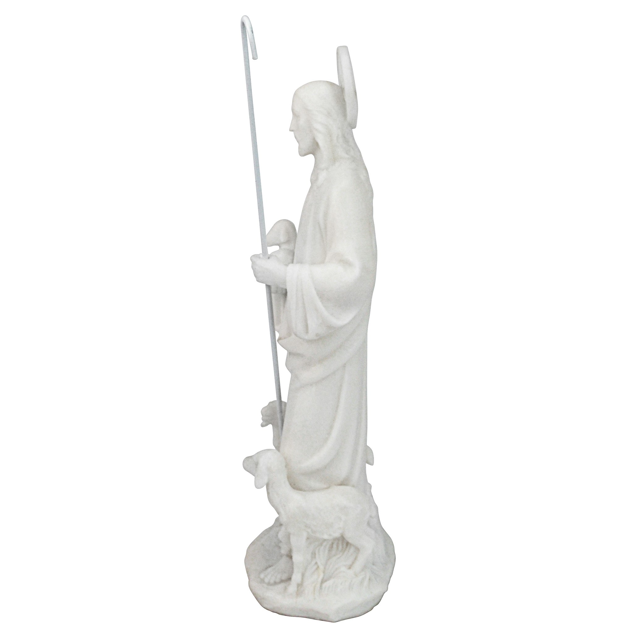 Toscano - Jesus the Good Shepherd Marble Resin Statue Desktop