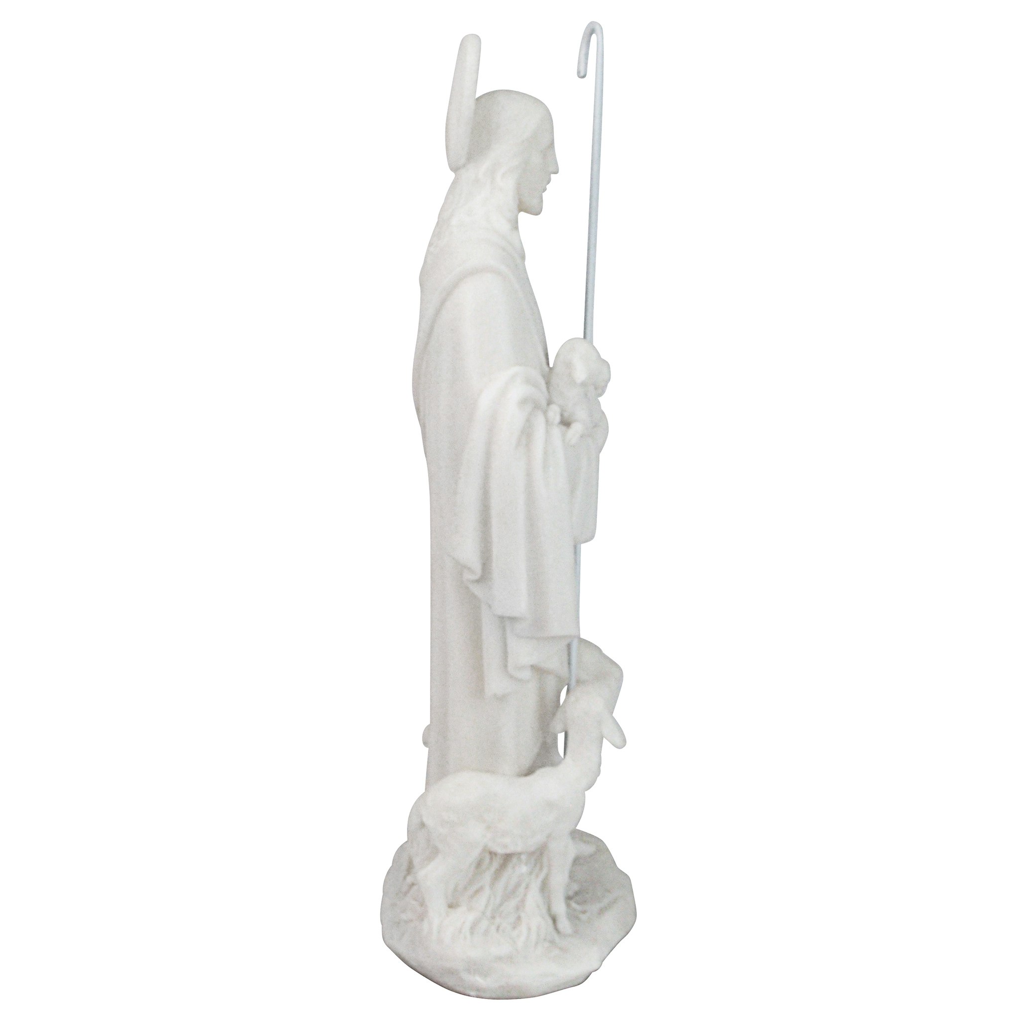 Toscano - Jesus the Good Shepherd Marble Resin Statue Desktop