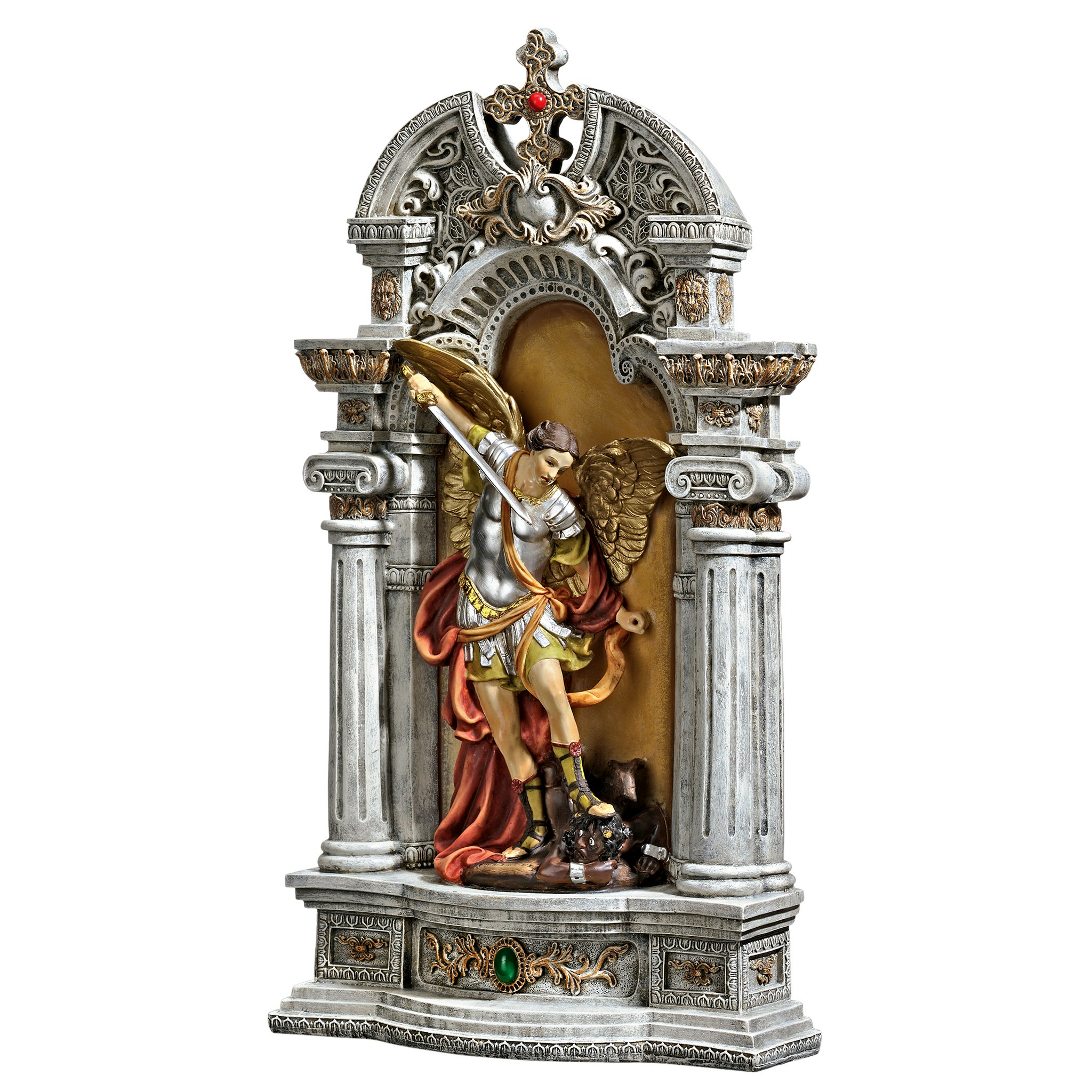 Toscano - The Niche of Saint Michael the Archangel Statue