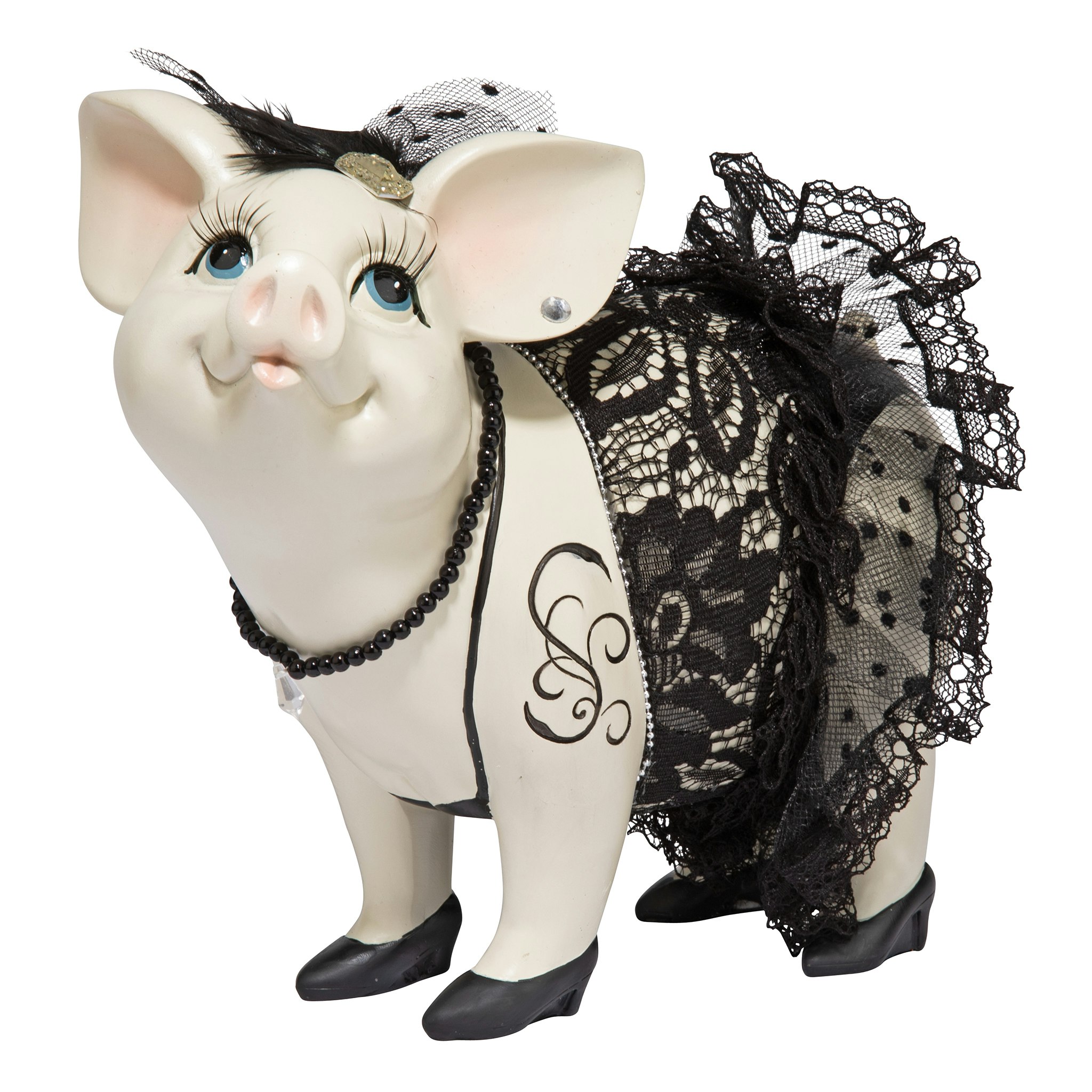 Toscano - Lace and LardMadame Pig Statue