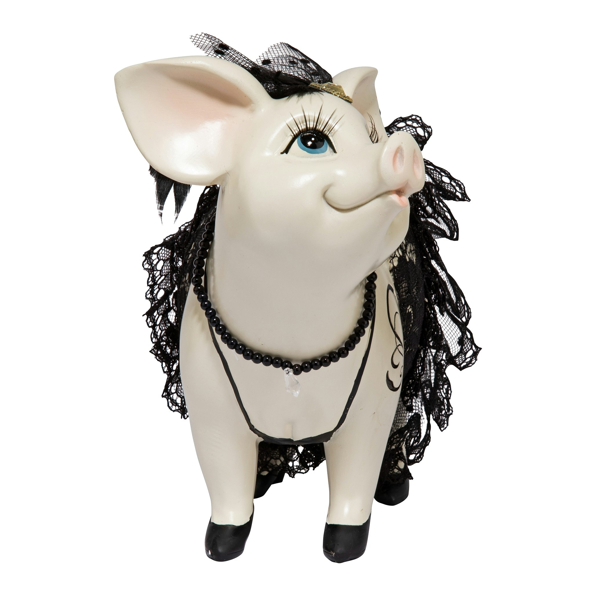 Toscano - Lace and LardMadame Pig Statue