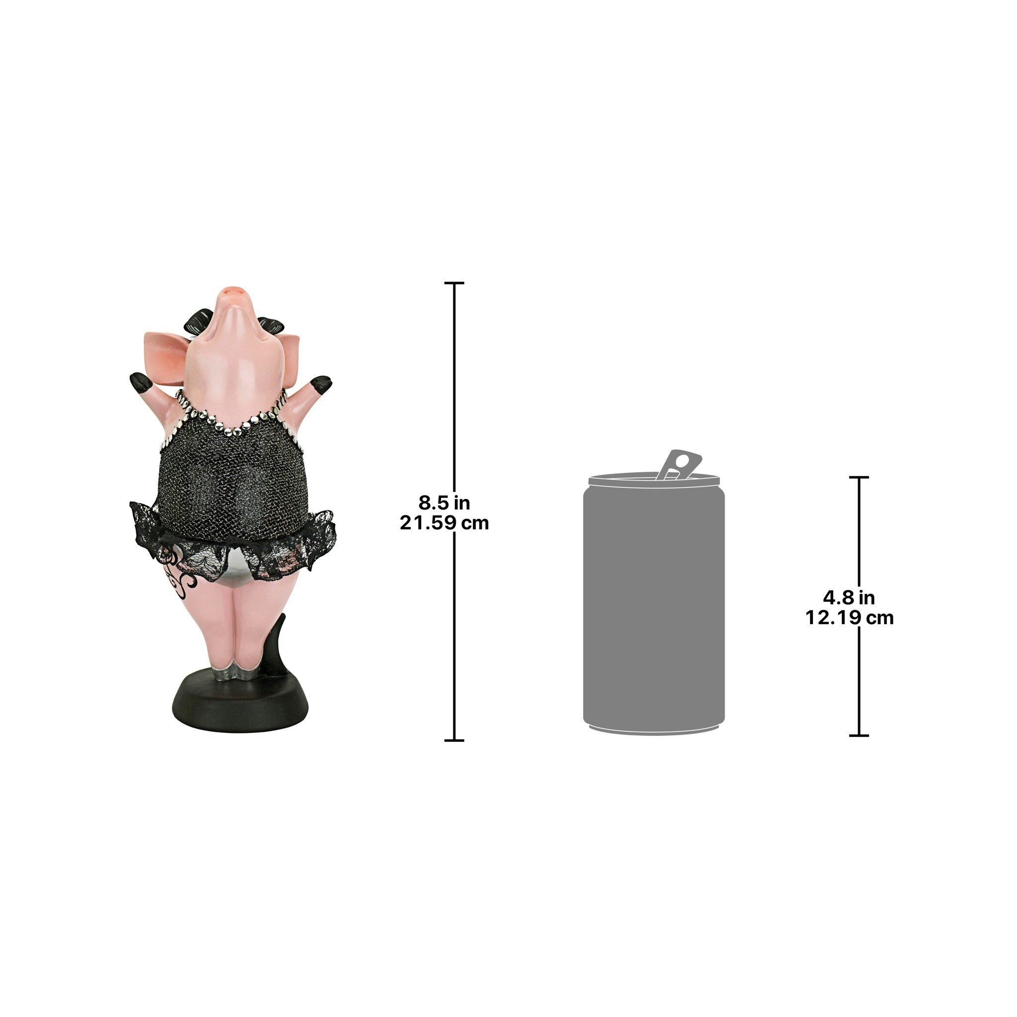 Toscano - Hog Heaven Twinkle Toe Pig Statue