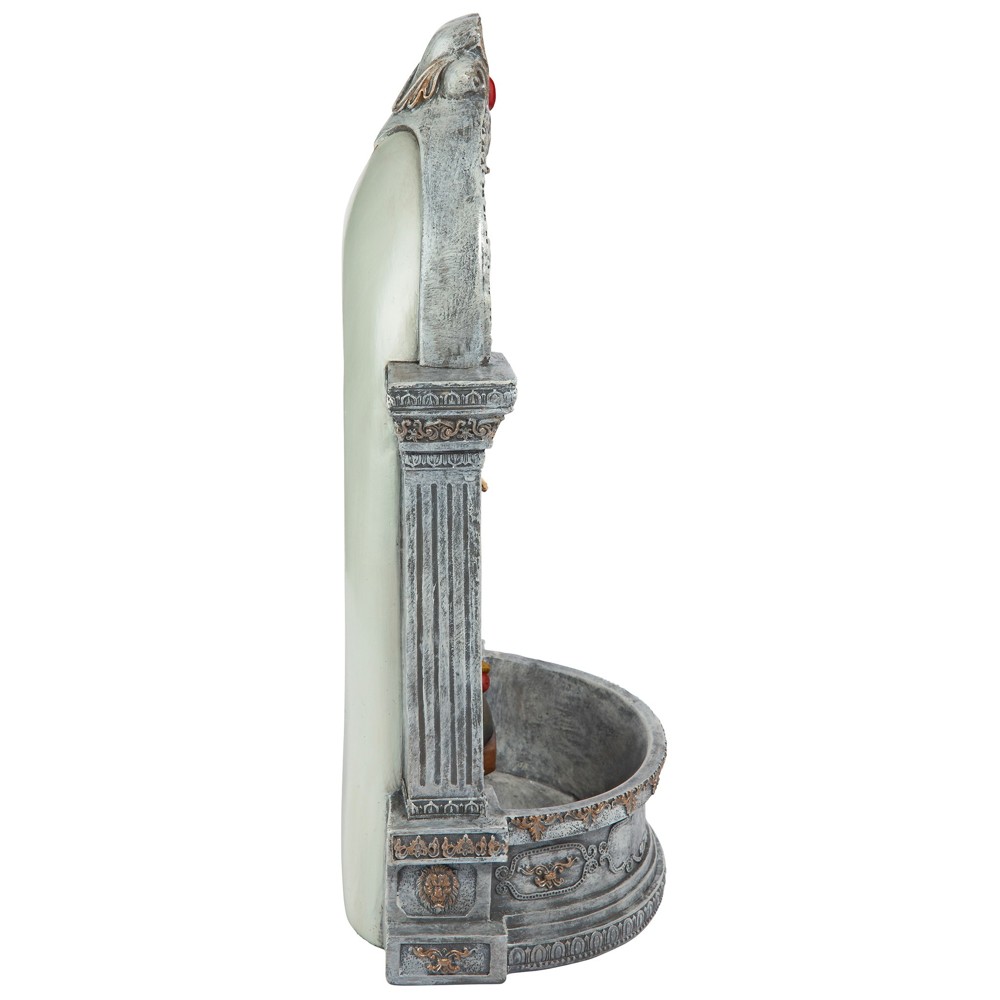 Toscano - Virgin Mary of the Miraculous Medal Italian-Style Font Statue