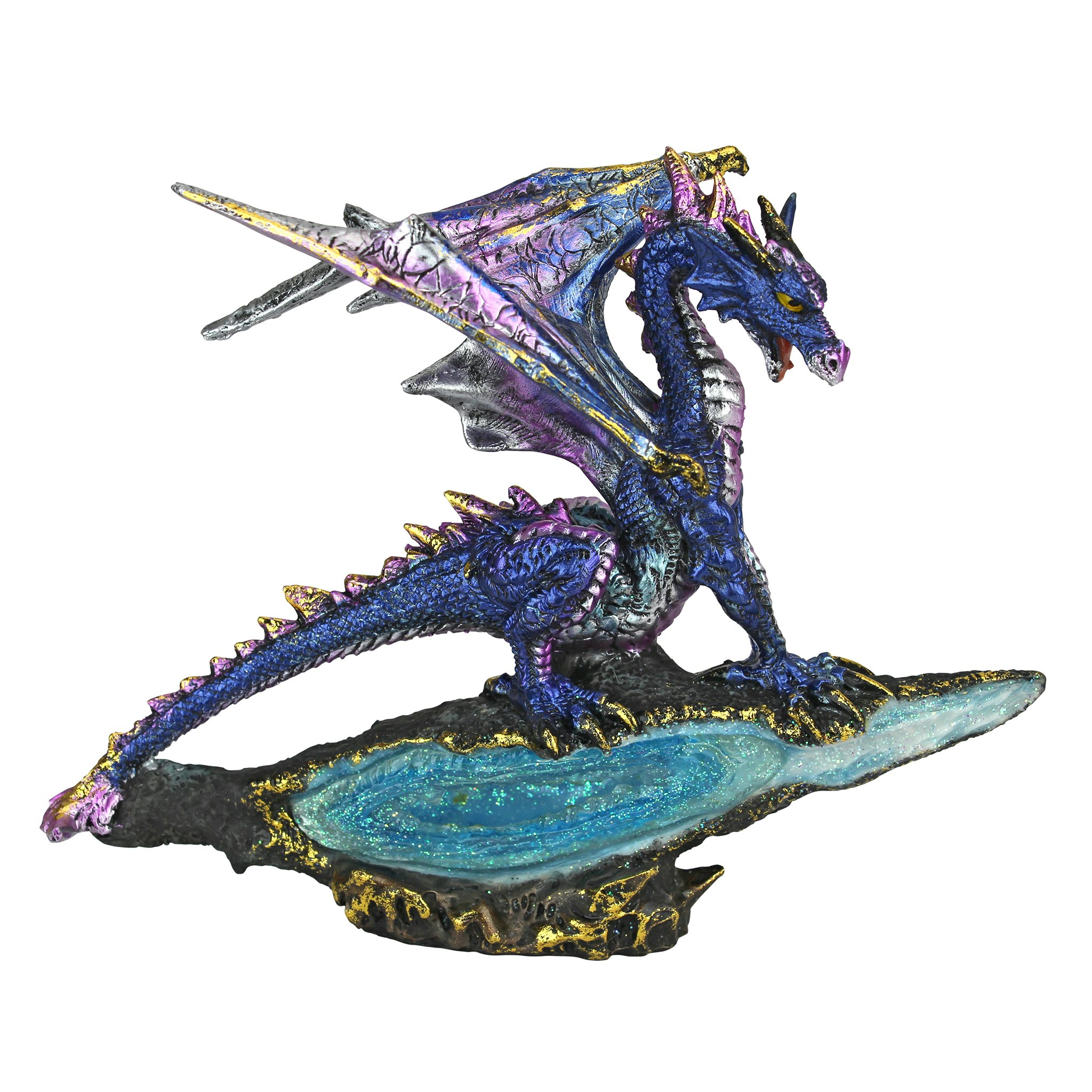 Toscano - Geode Guardian Gothic Dragon Statue