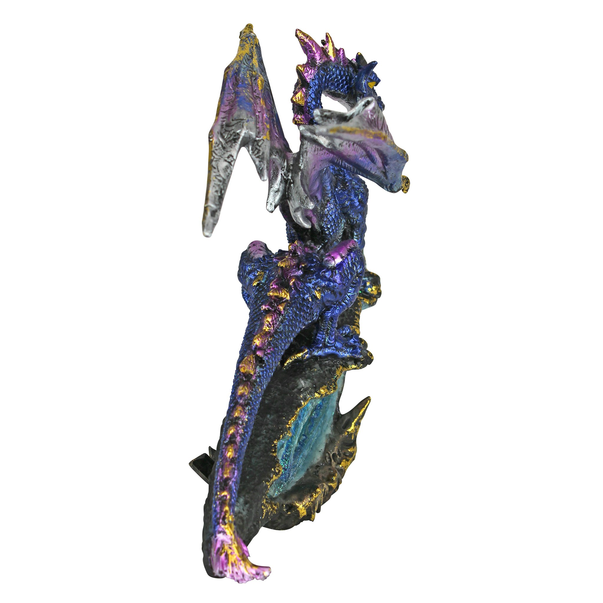 Toscano - Geode Guardian Gothic Dragon Statue