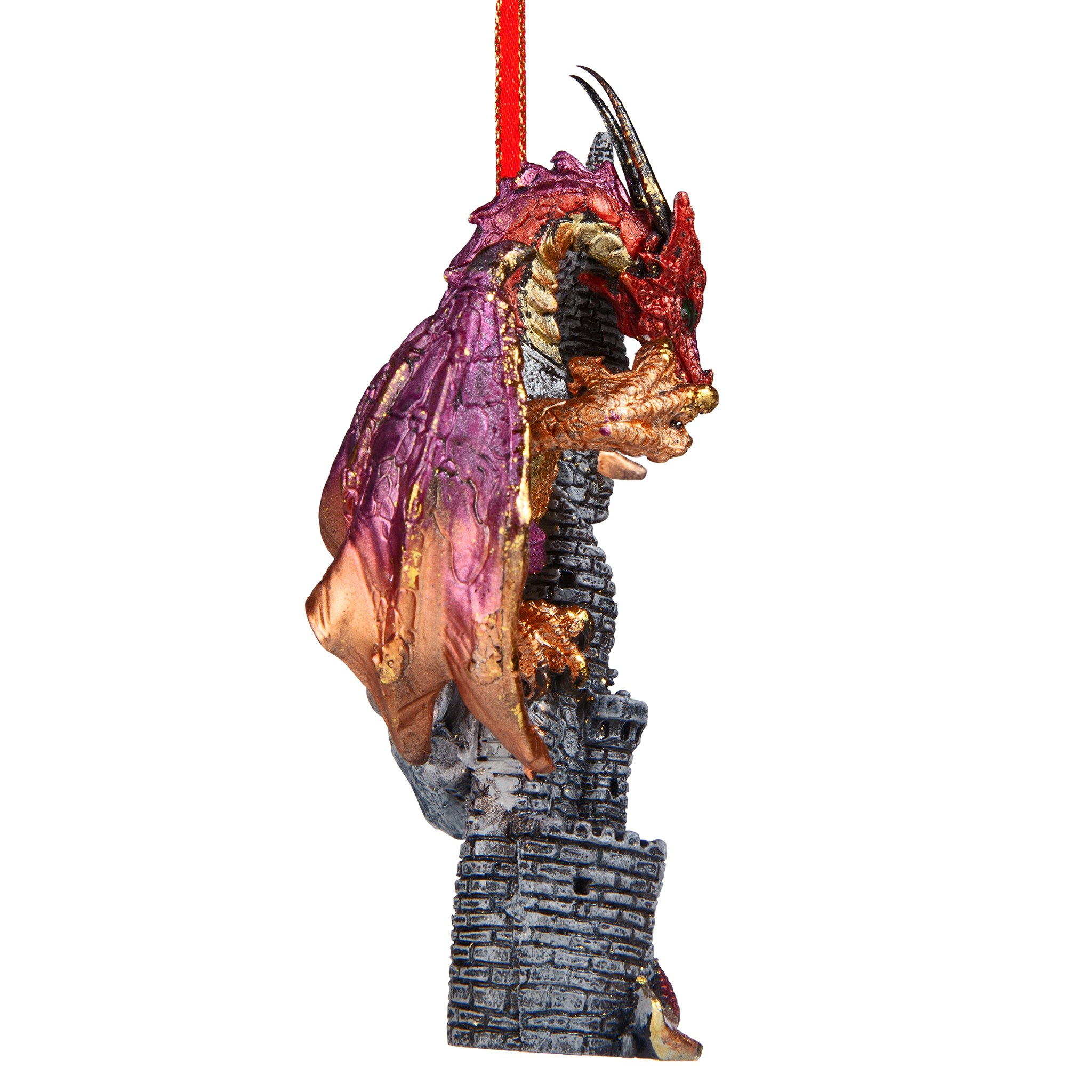Toscano - Zanzibar the Gothic Dragon Holiday Ornament