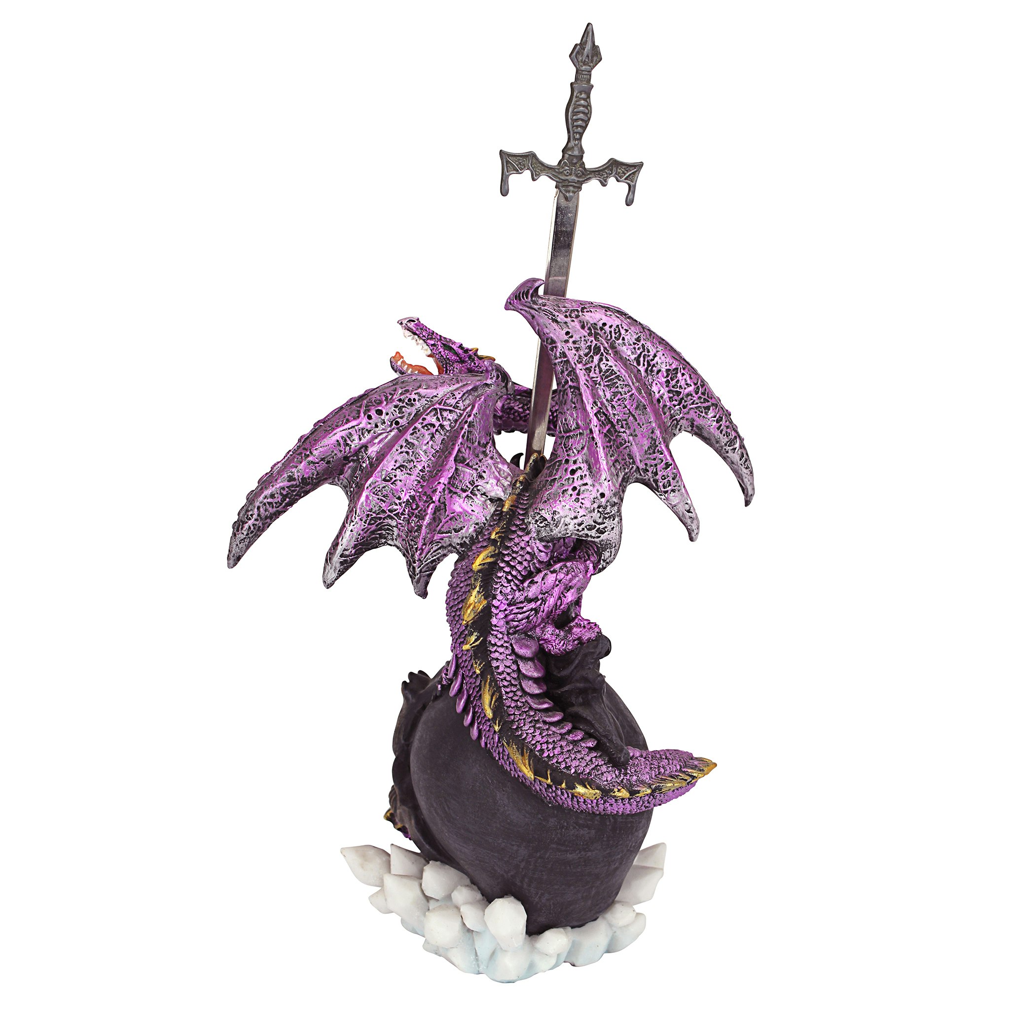 Toscano - Savage Sabre Gothic Dragon Statue