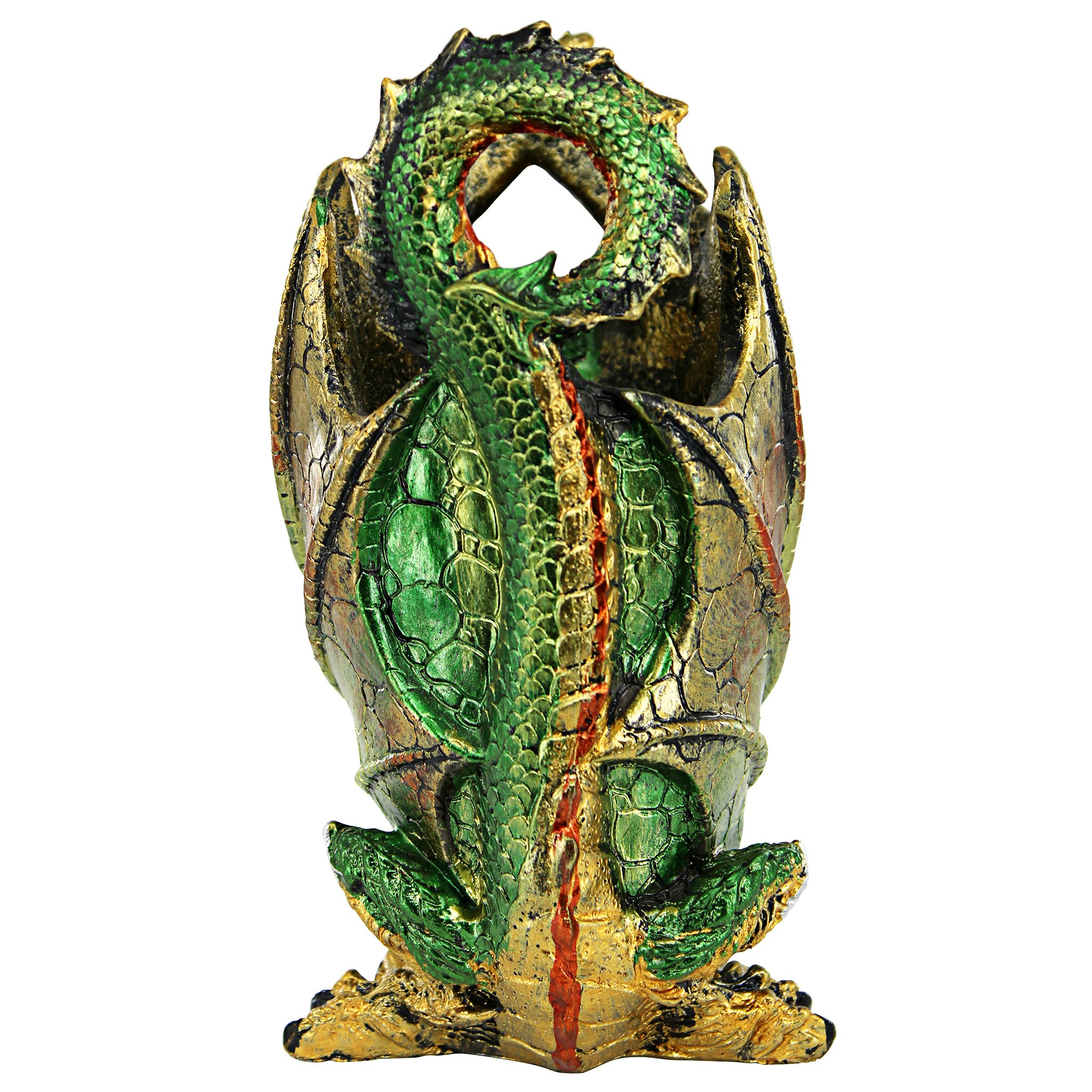 Toscano - Escritoire the Dragon Desk Accessory Sculpture