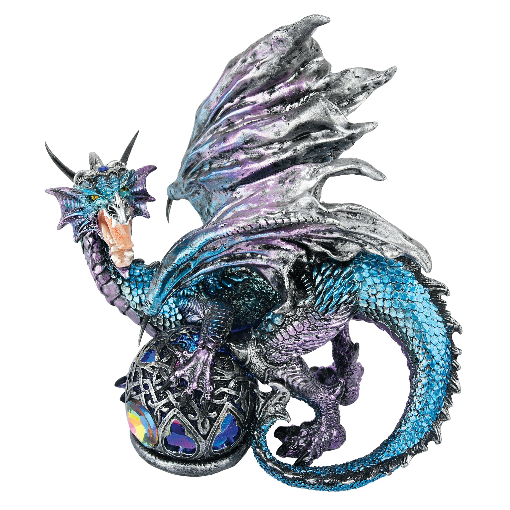 Toscano - Fanged Shadow Gothic Dragon Statue