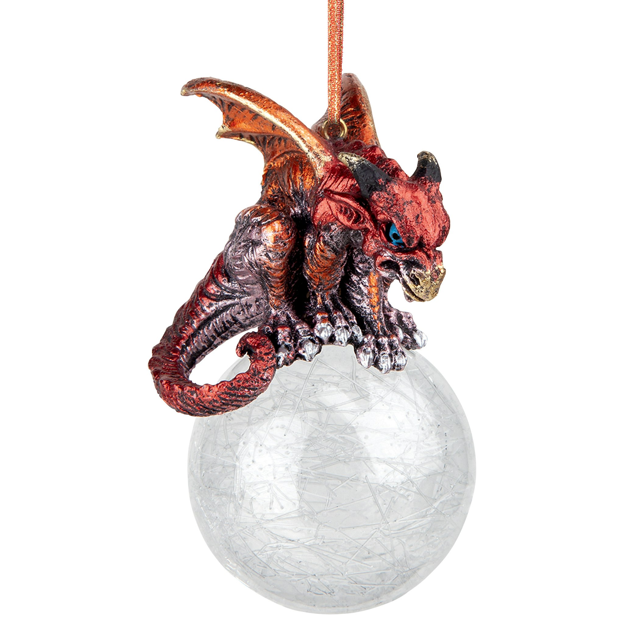Toscano - The Pensive Percher Dragon 2018 Collectible Holiday Ornament