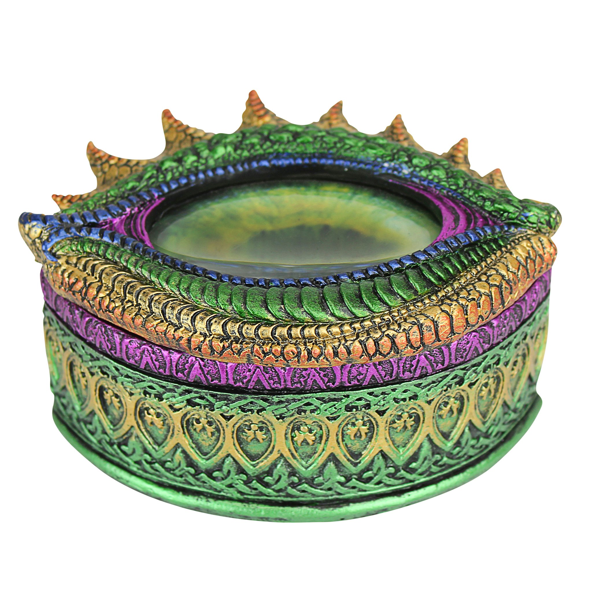 Toscano - Eye of the Evil Dragon Sculptural Box