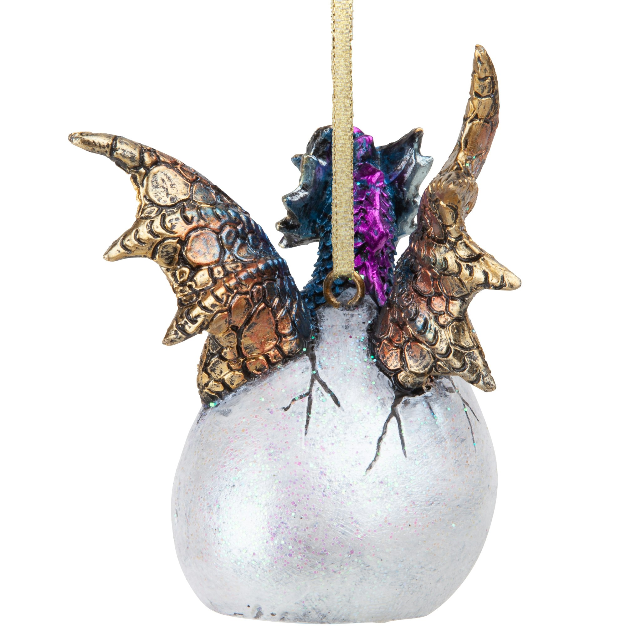 Toscano - Hard Boiled Dragon Hatchling Holiday Ornament