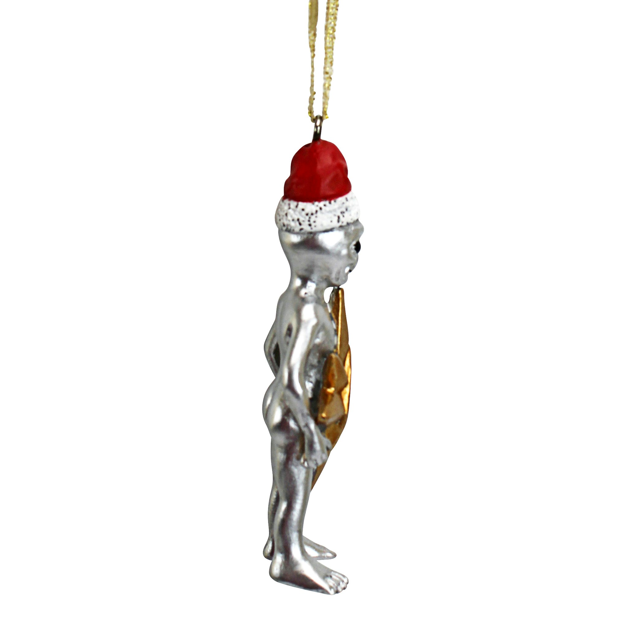 Toscano - Set of 3 Wiseman Star Christmas Alien Holiday Ornaments