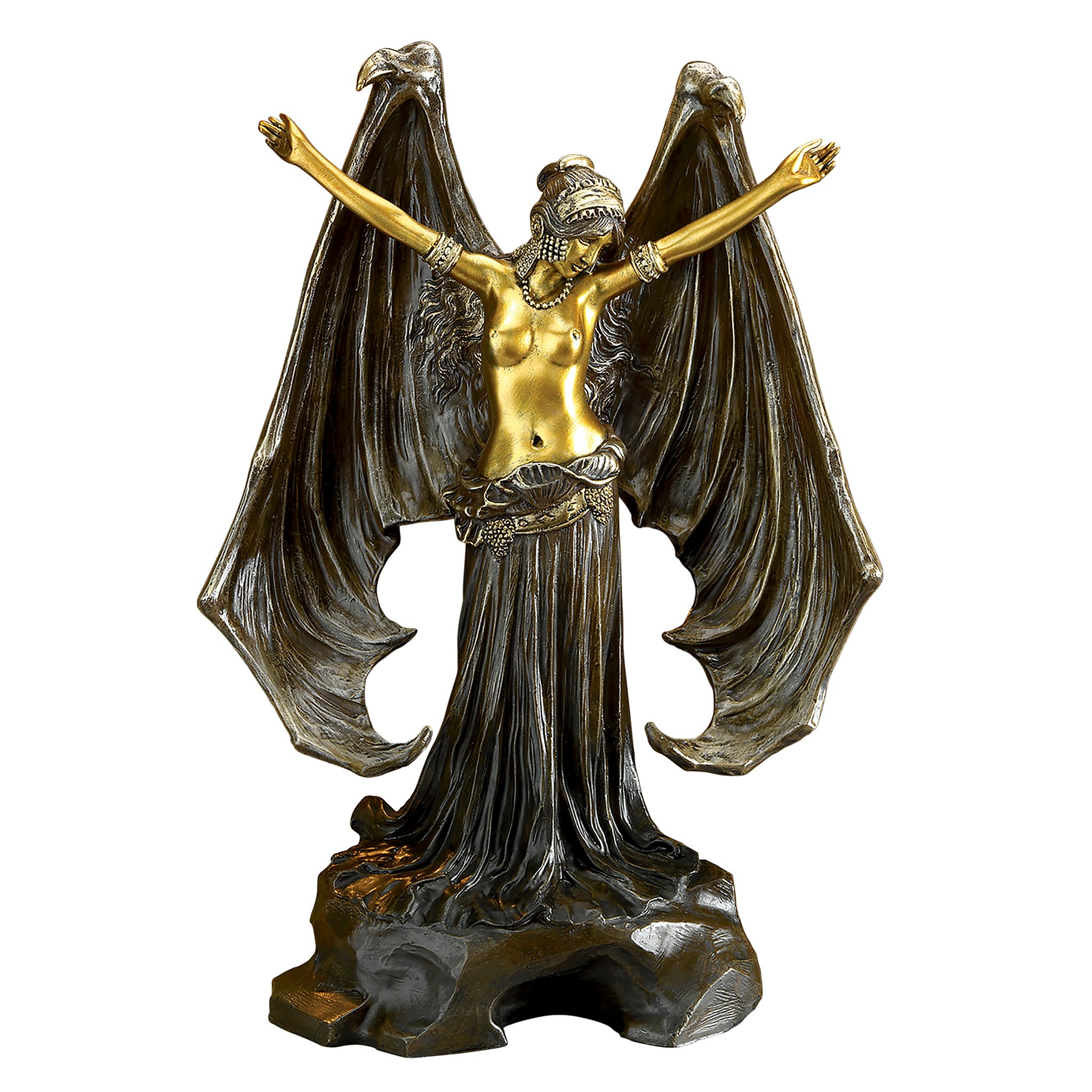 Toscano - Mistress of the NightDark Angel Statue