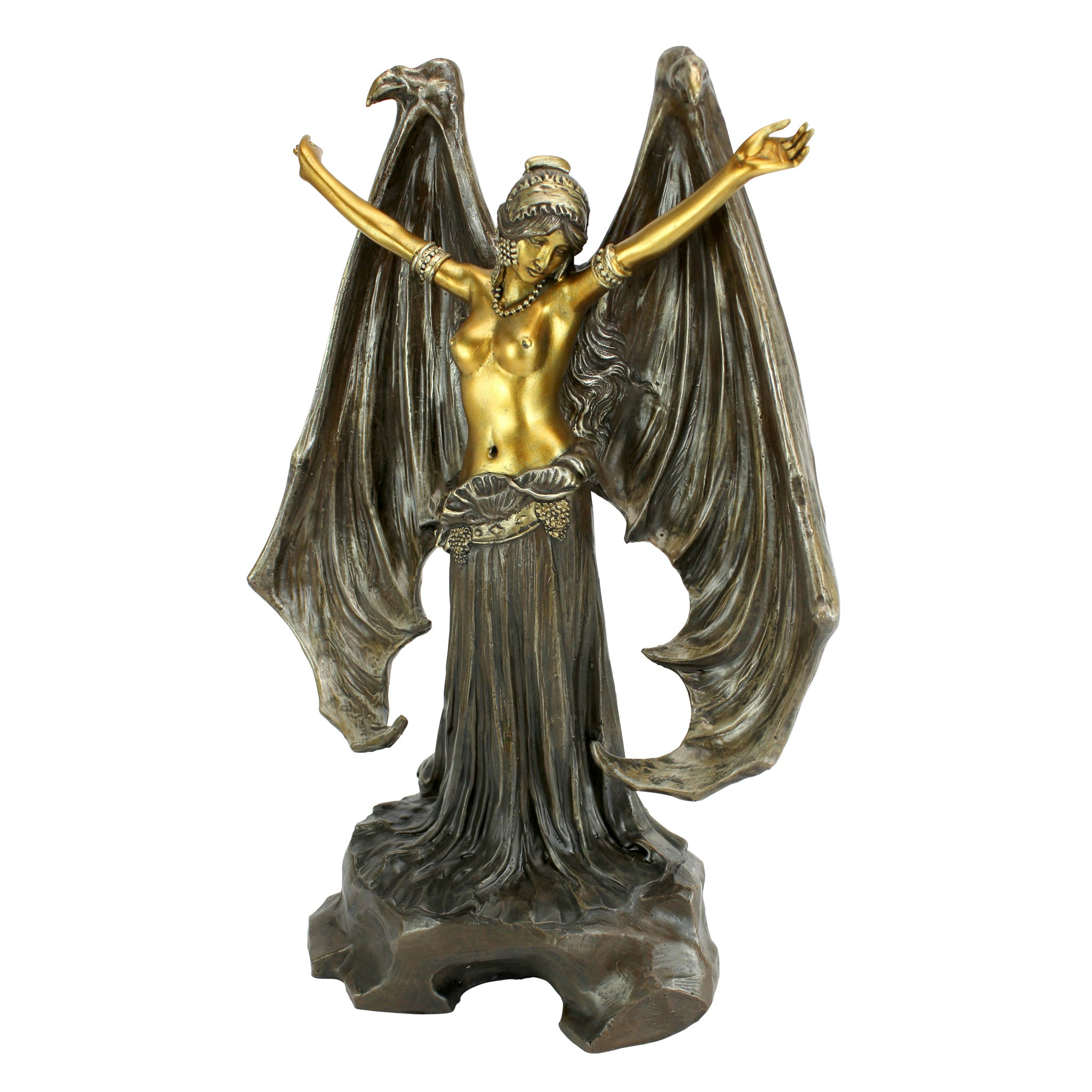 Toscano - Mistress of the NightDark Angel Statue