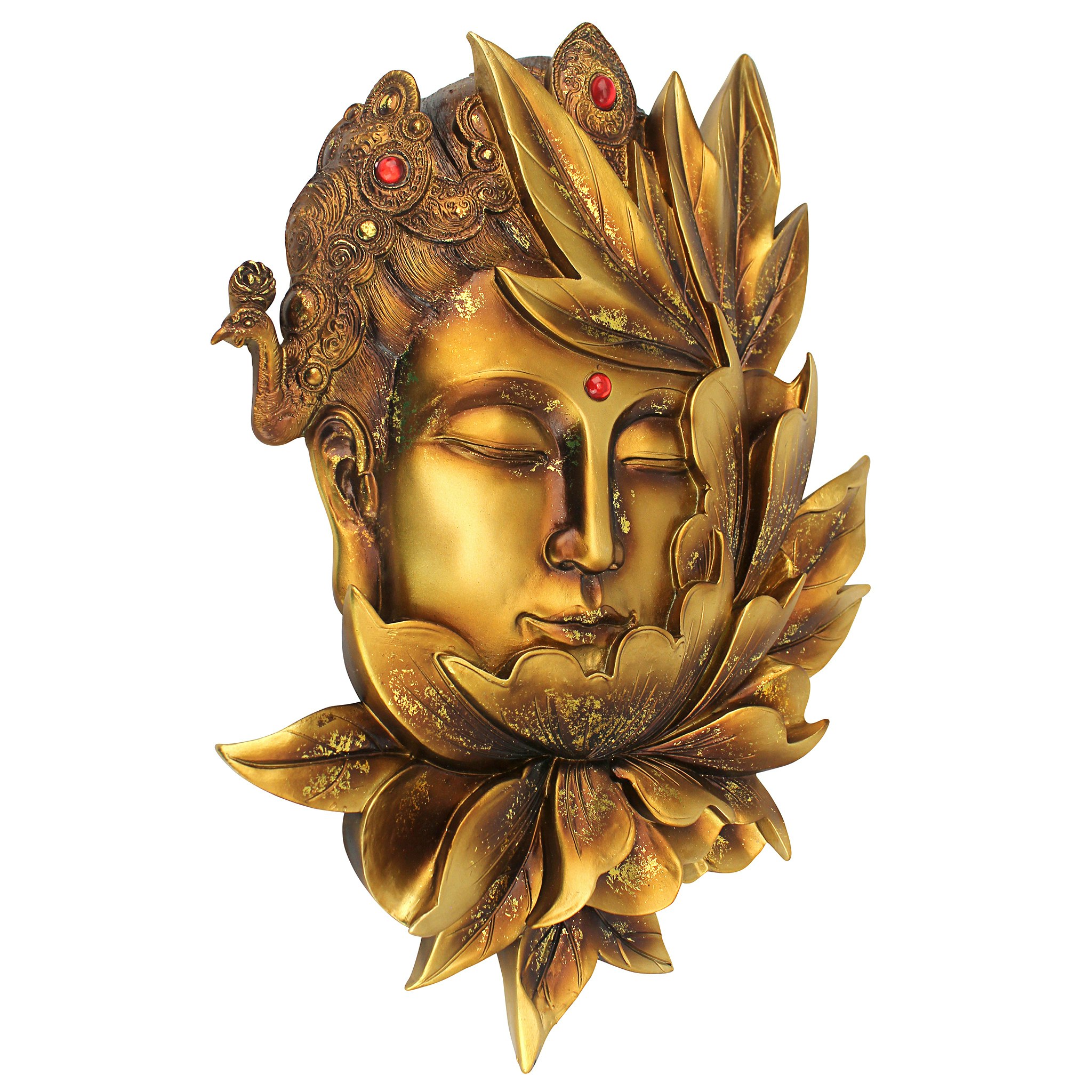 Toscano Enlightened Deities Wall Sculptures - Guan Yin
